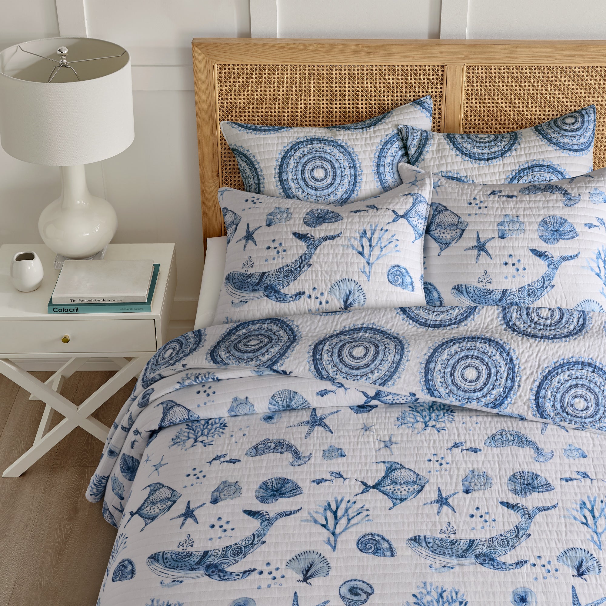 Batik Ocean Quilt Set
