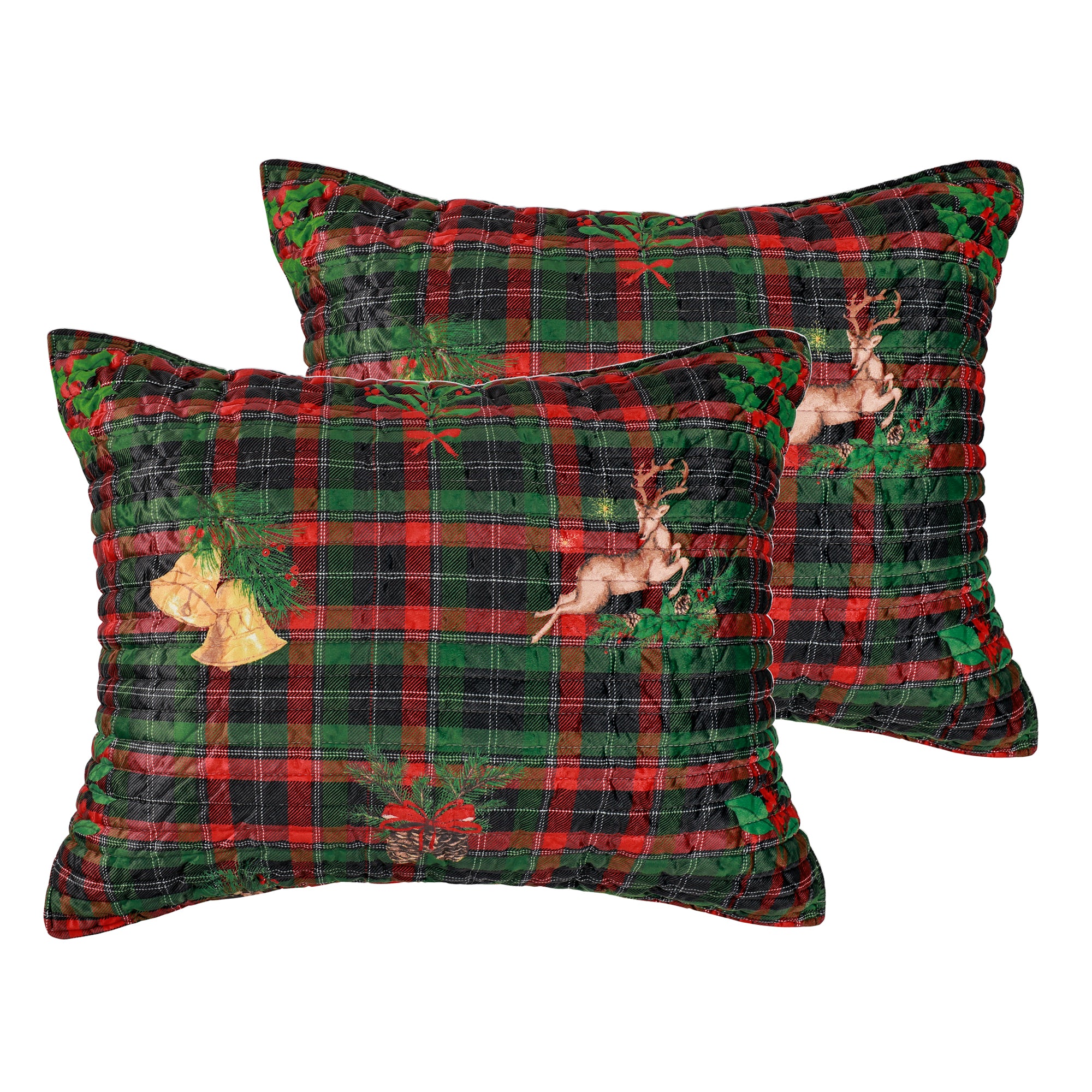 Merry Tartan Pillow Sham