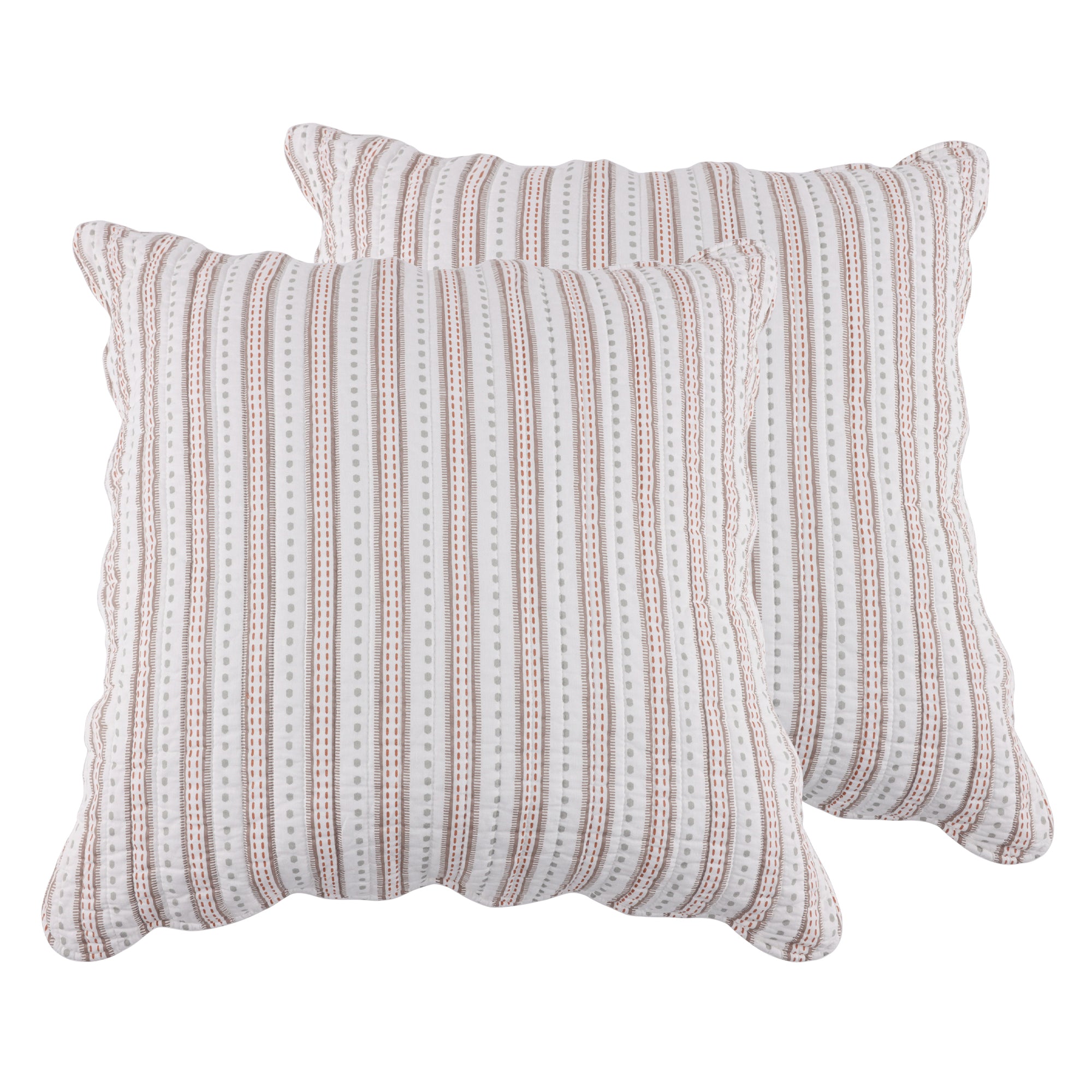 Blair Rust Euro Sham Set of 2