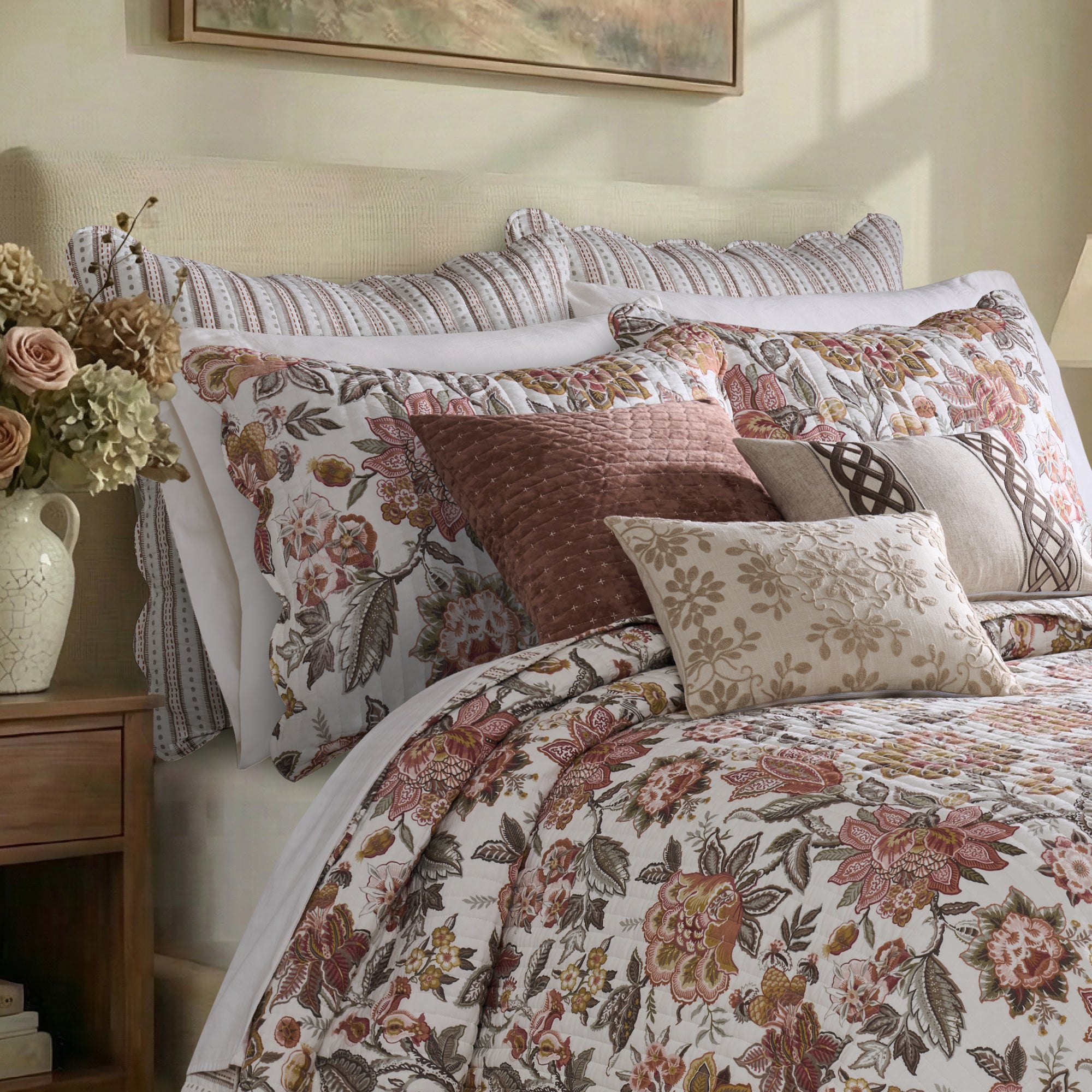 Blair Rust Euro Sham Set of 2