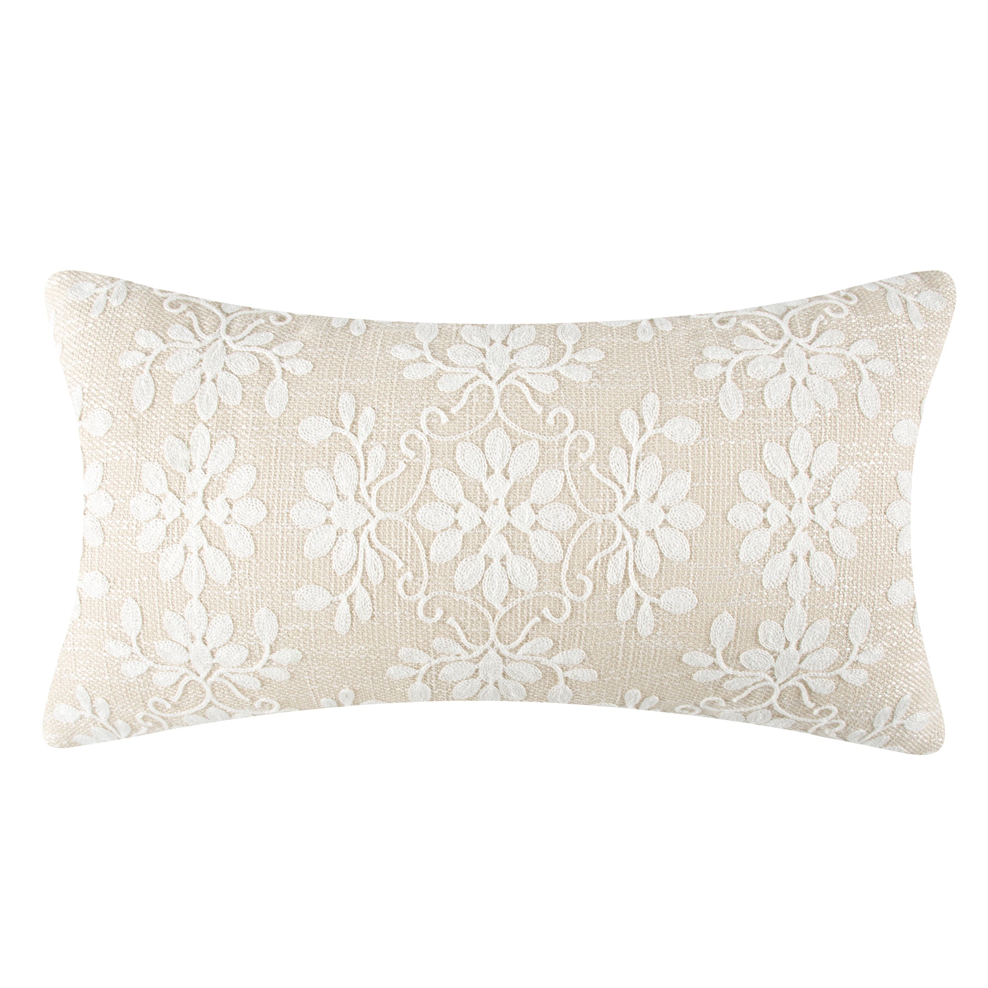 Helena Embroidered Medallion Pillow