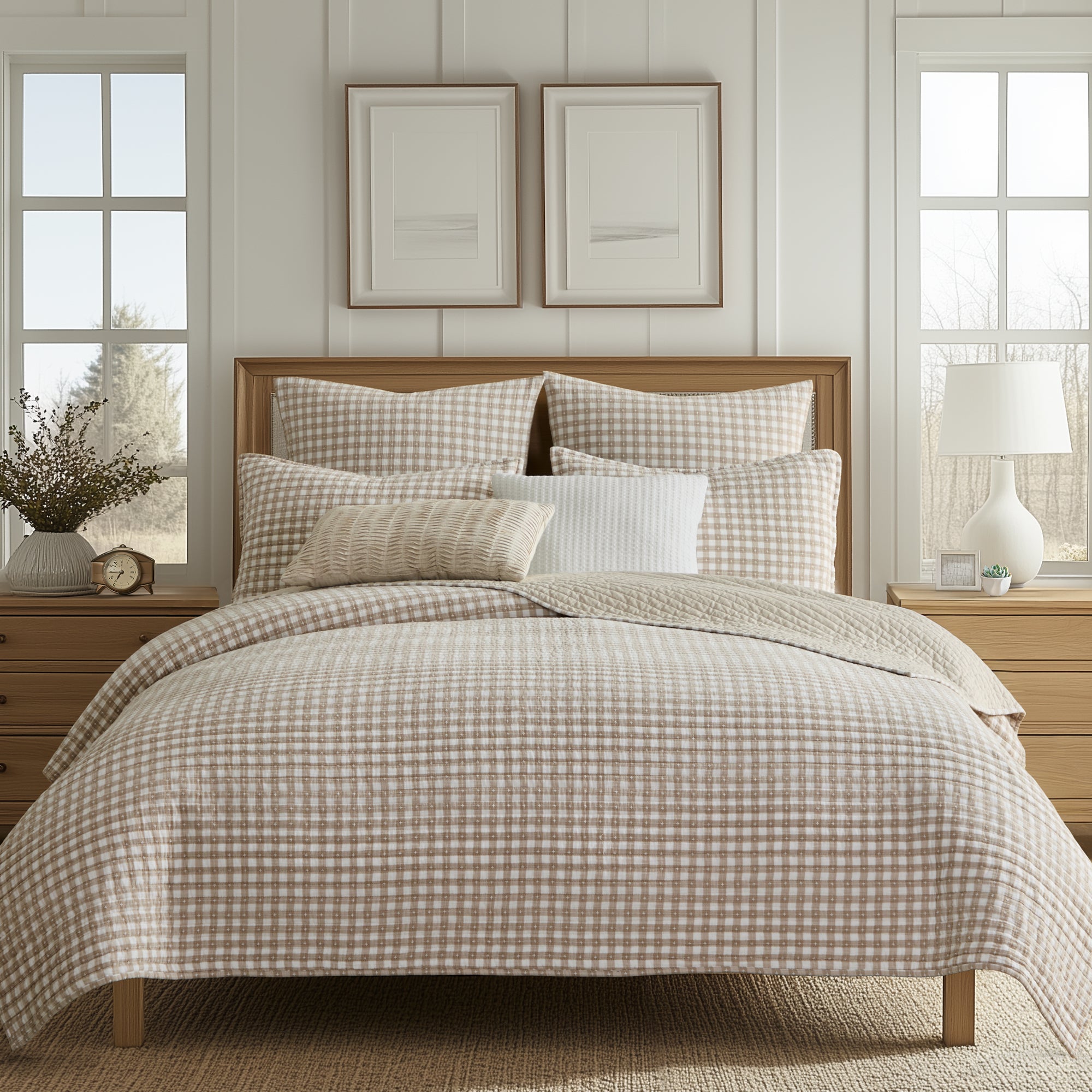 Camden Euro Sham Set of 2 - Quilt Back