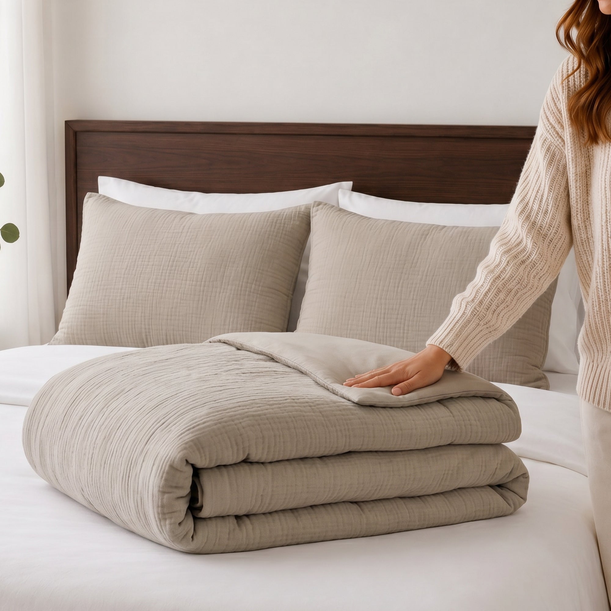 Muslin Duvet Cover Set