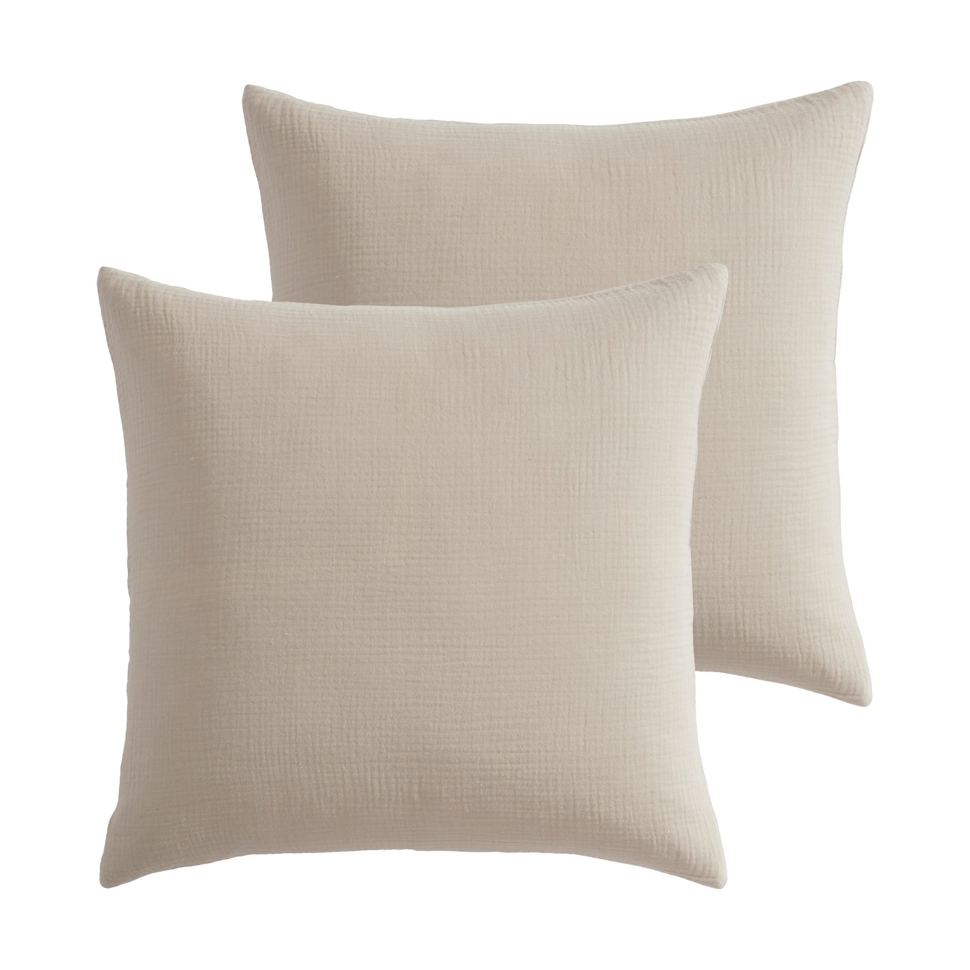 Muslin Euro Sham Set of 2