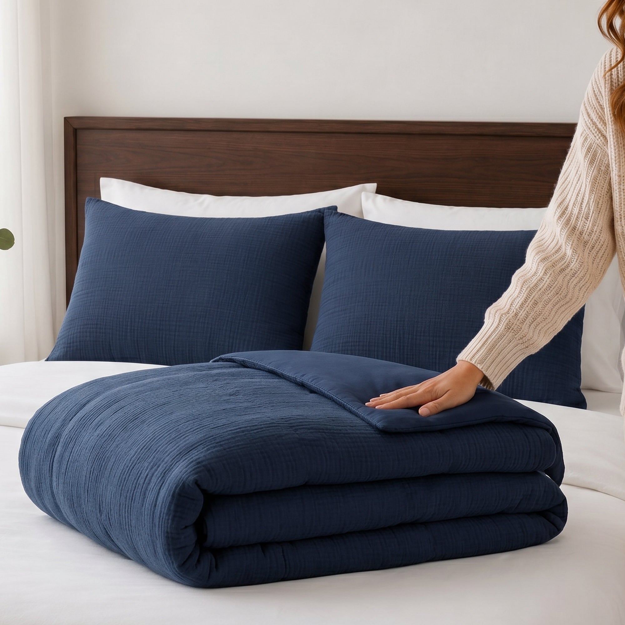 Muslin Duvet Cover Set