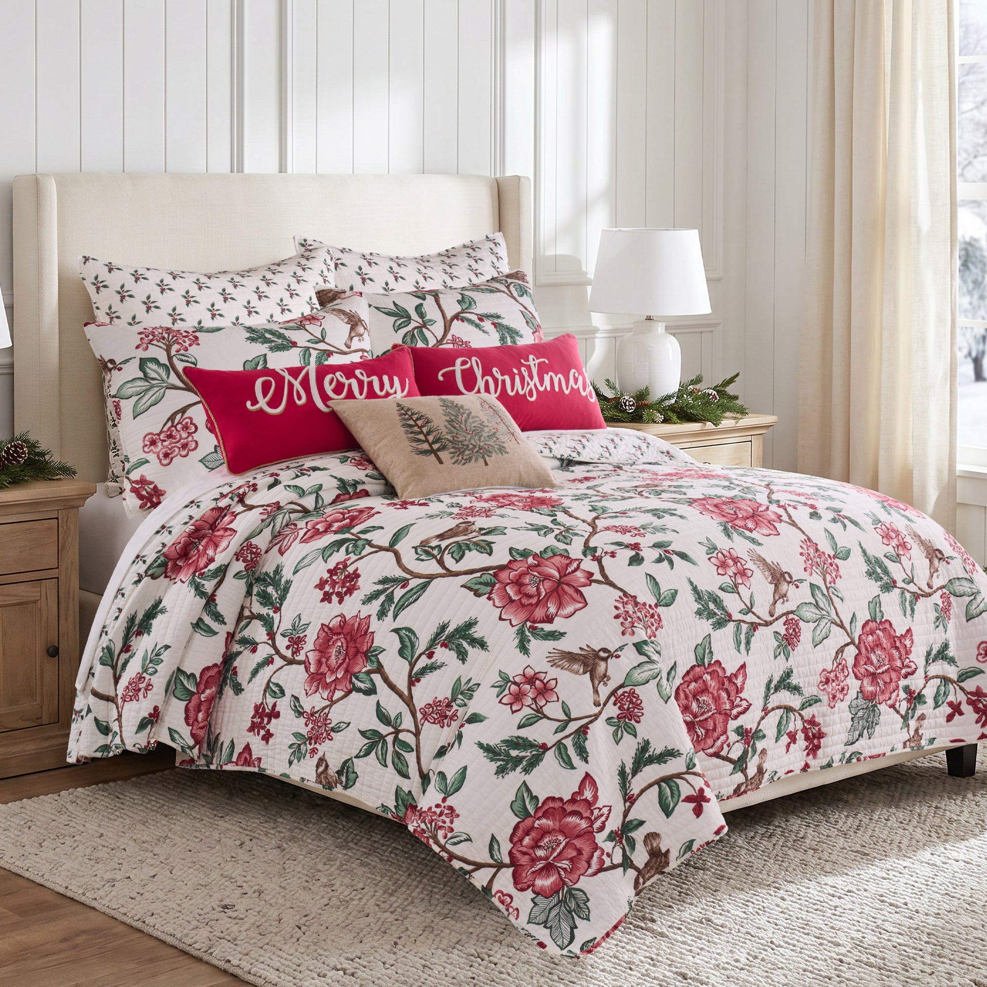 Berry Bloom Quilt Set