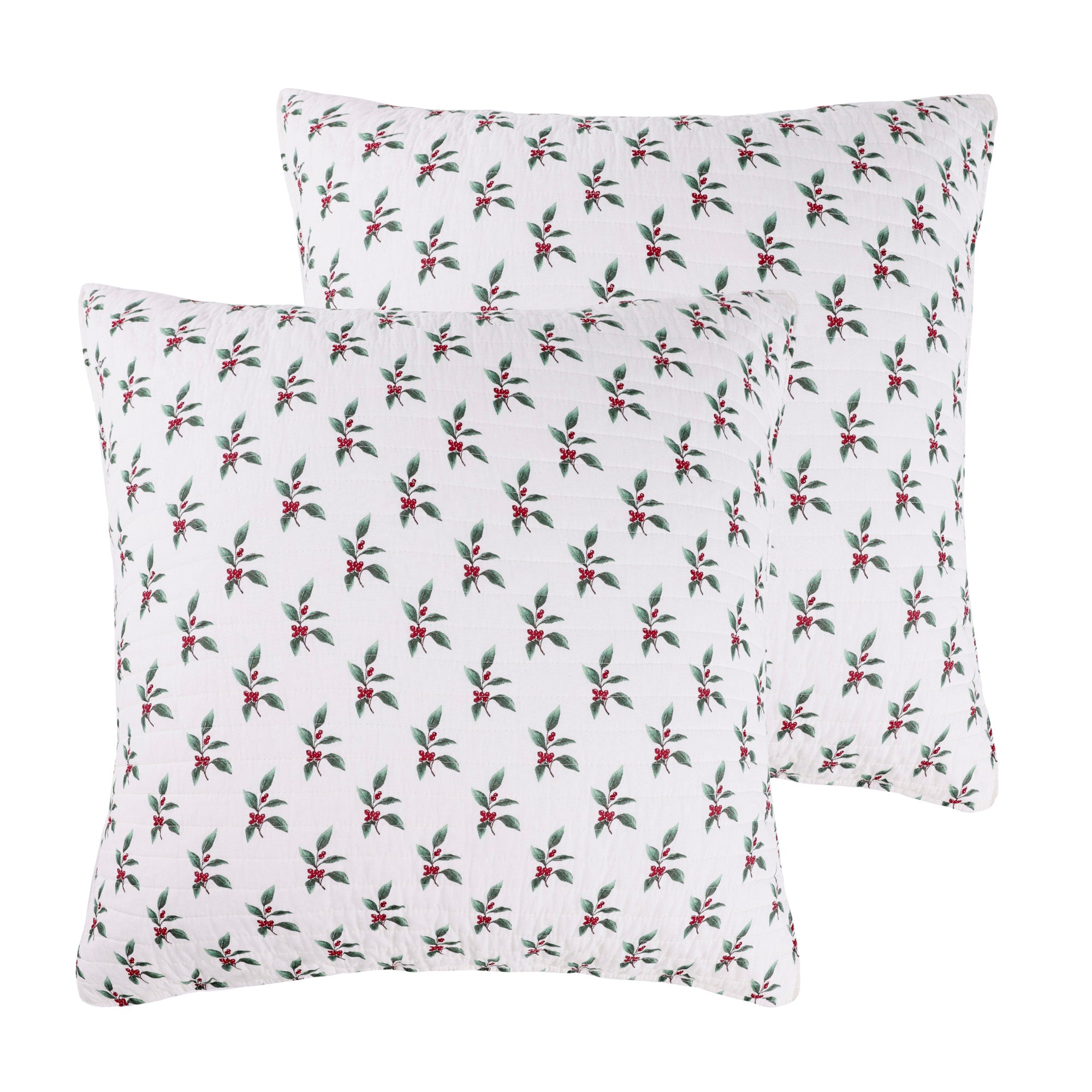 Berry Bloom Euro Sham Set of 2