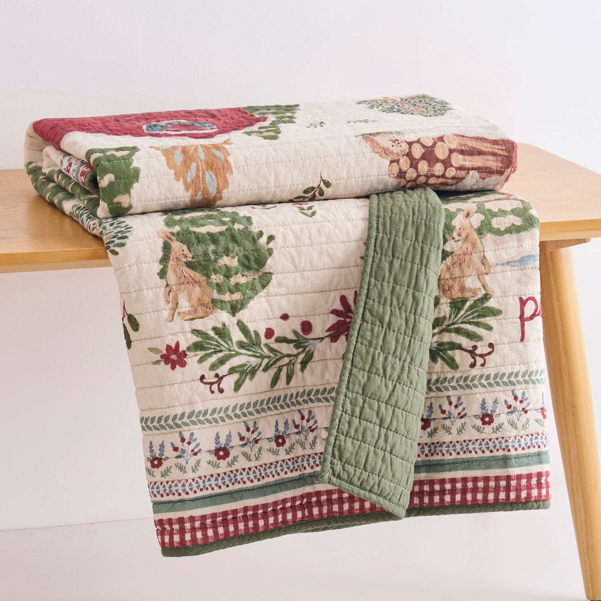 Winter Wonder Quilted Throw