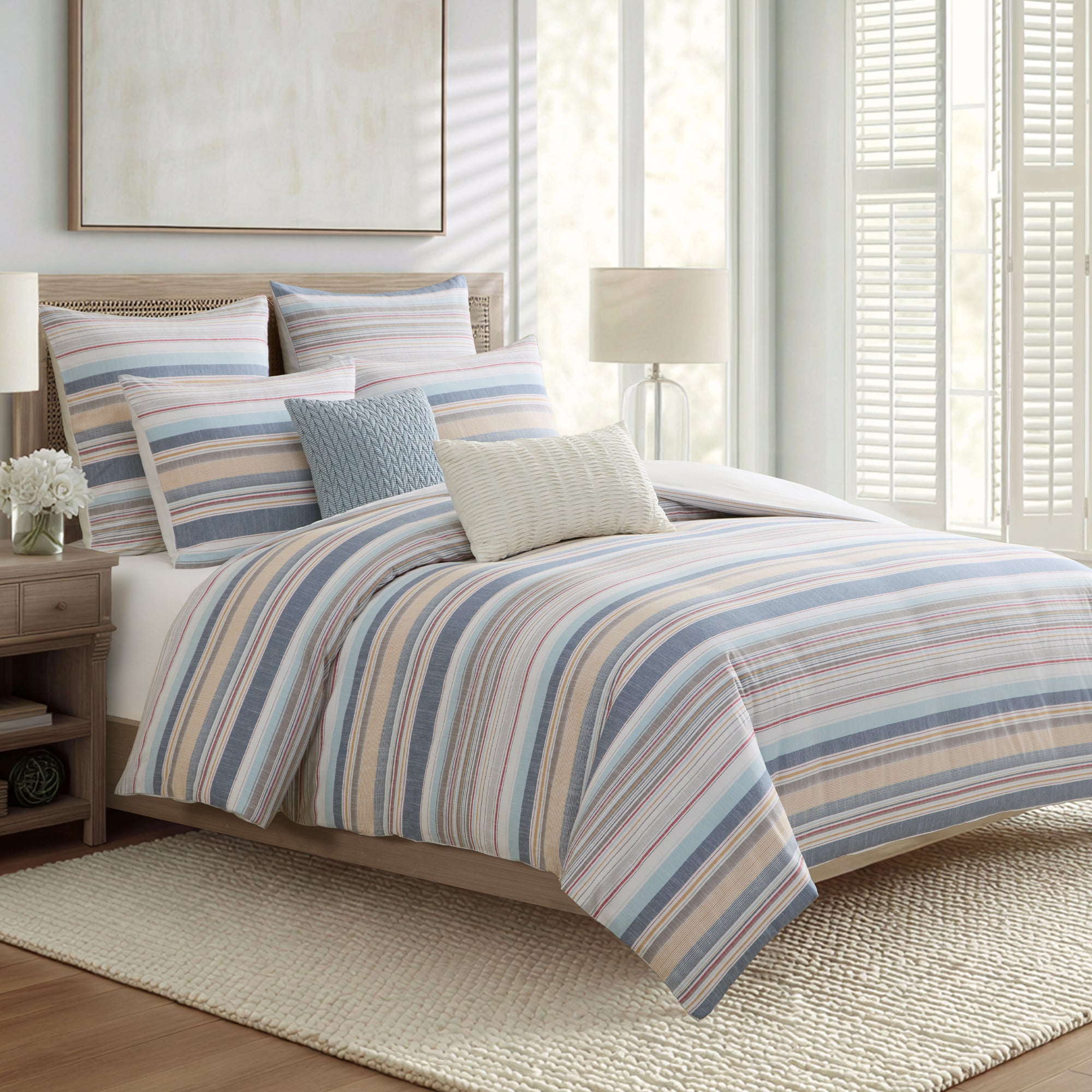 Providence Stripe Comforter Set