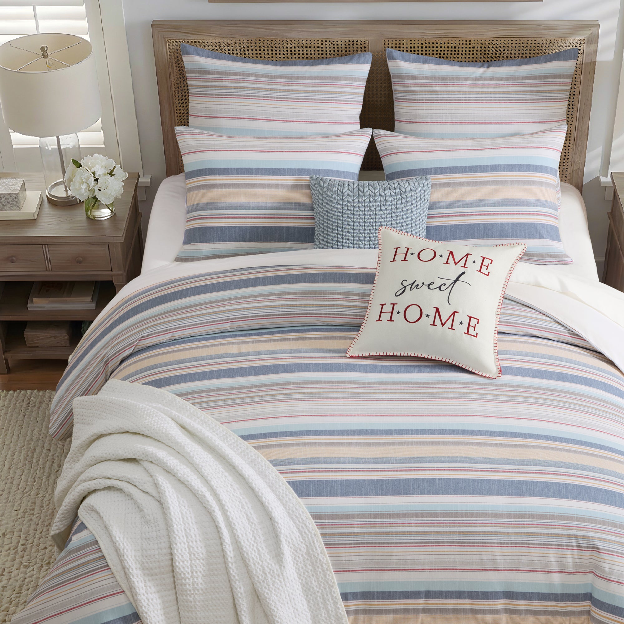 Providence Stripe Duvet Cover Set