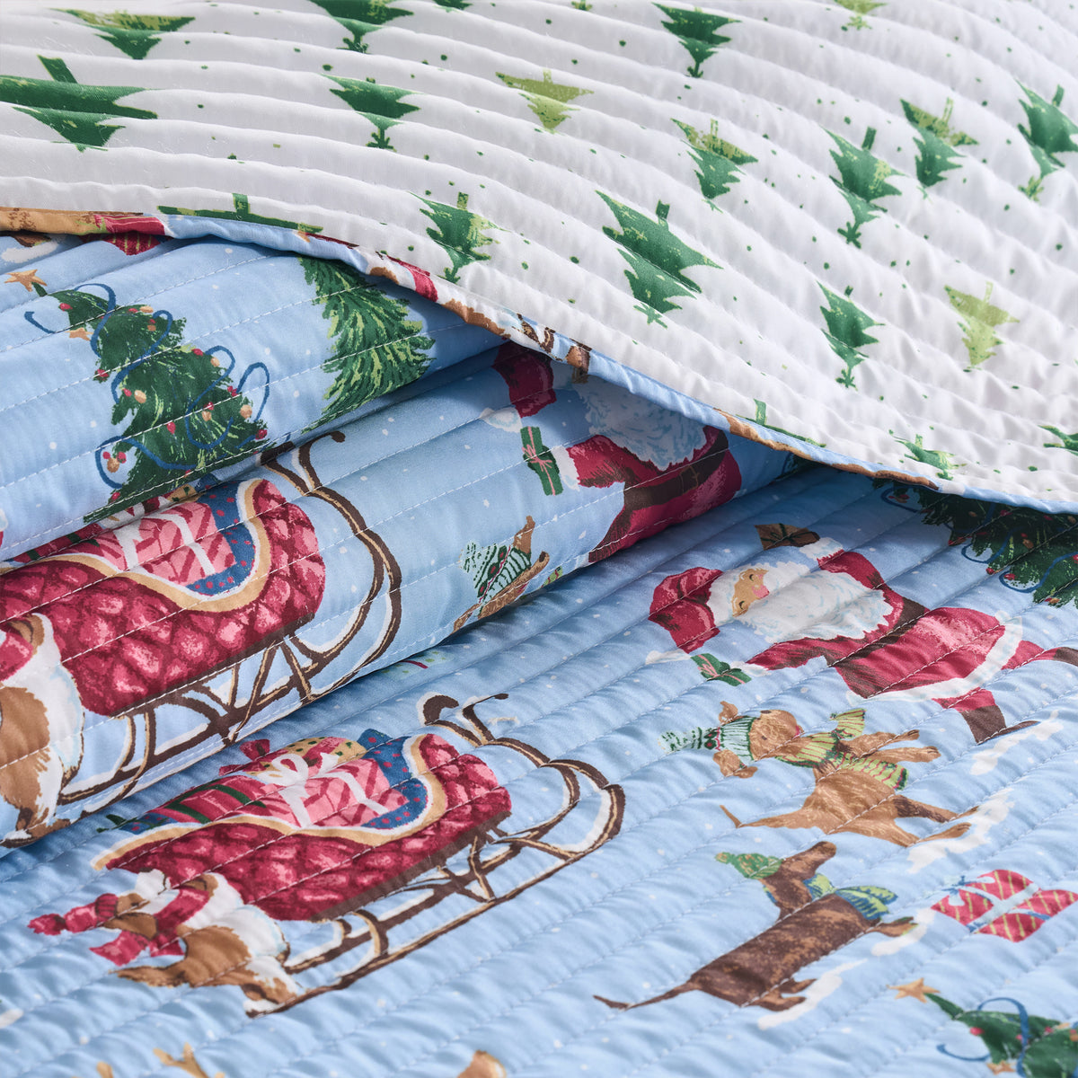 Santa's Gift Quilt Set