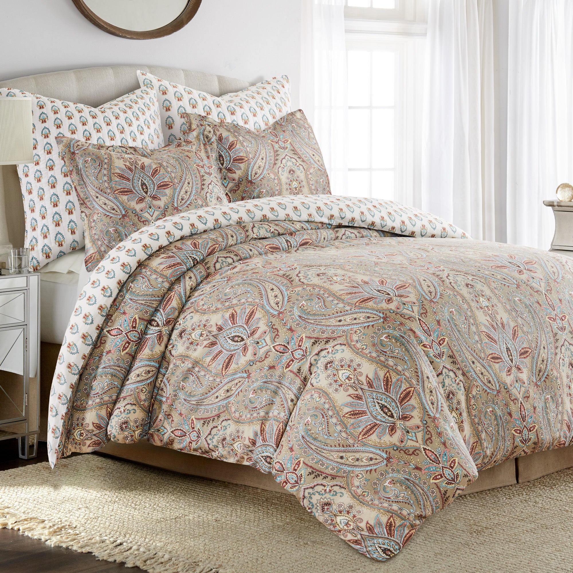 Kasey Euro Shams Quilted - Set of 2