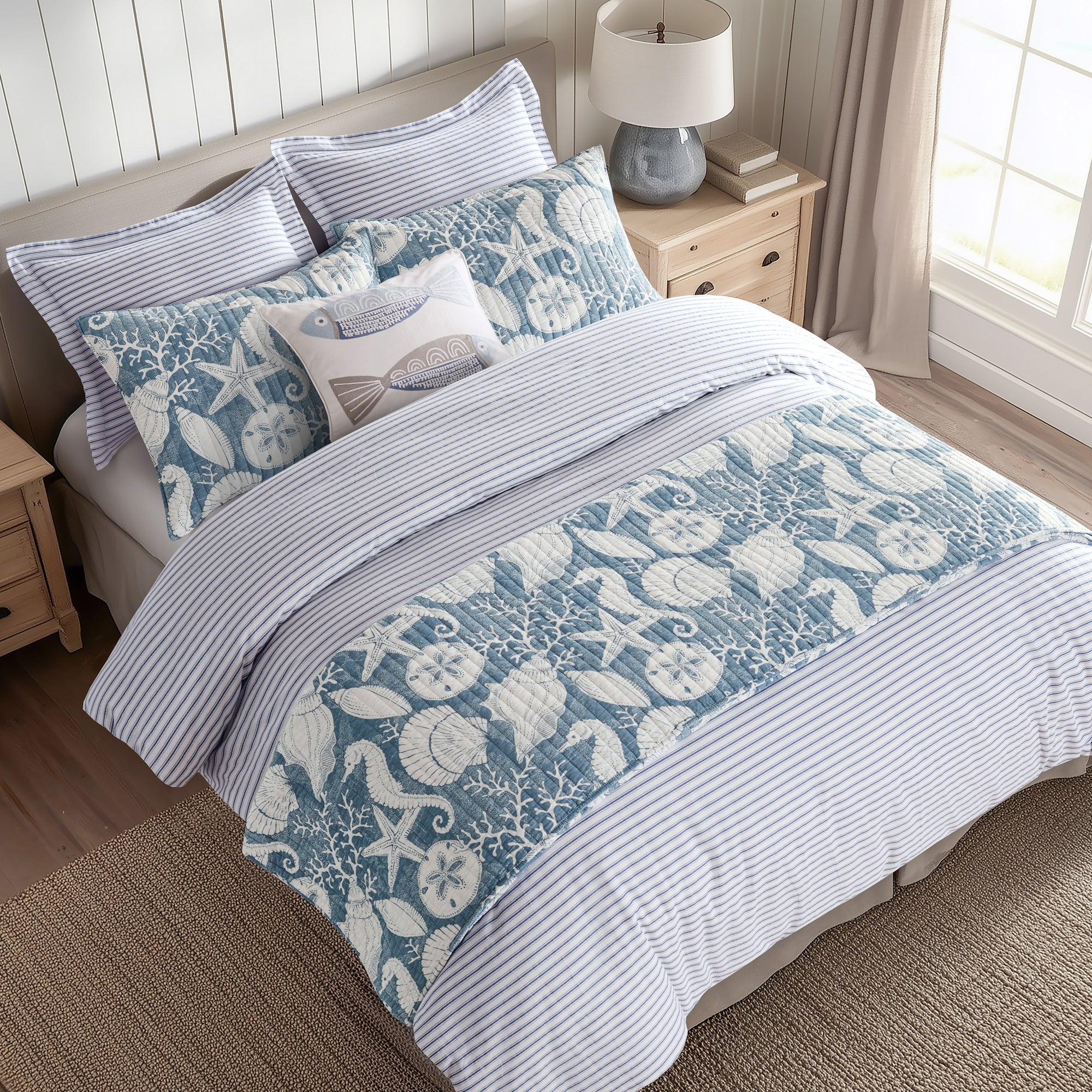 Tobago Stripe Duvet Cover Set