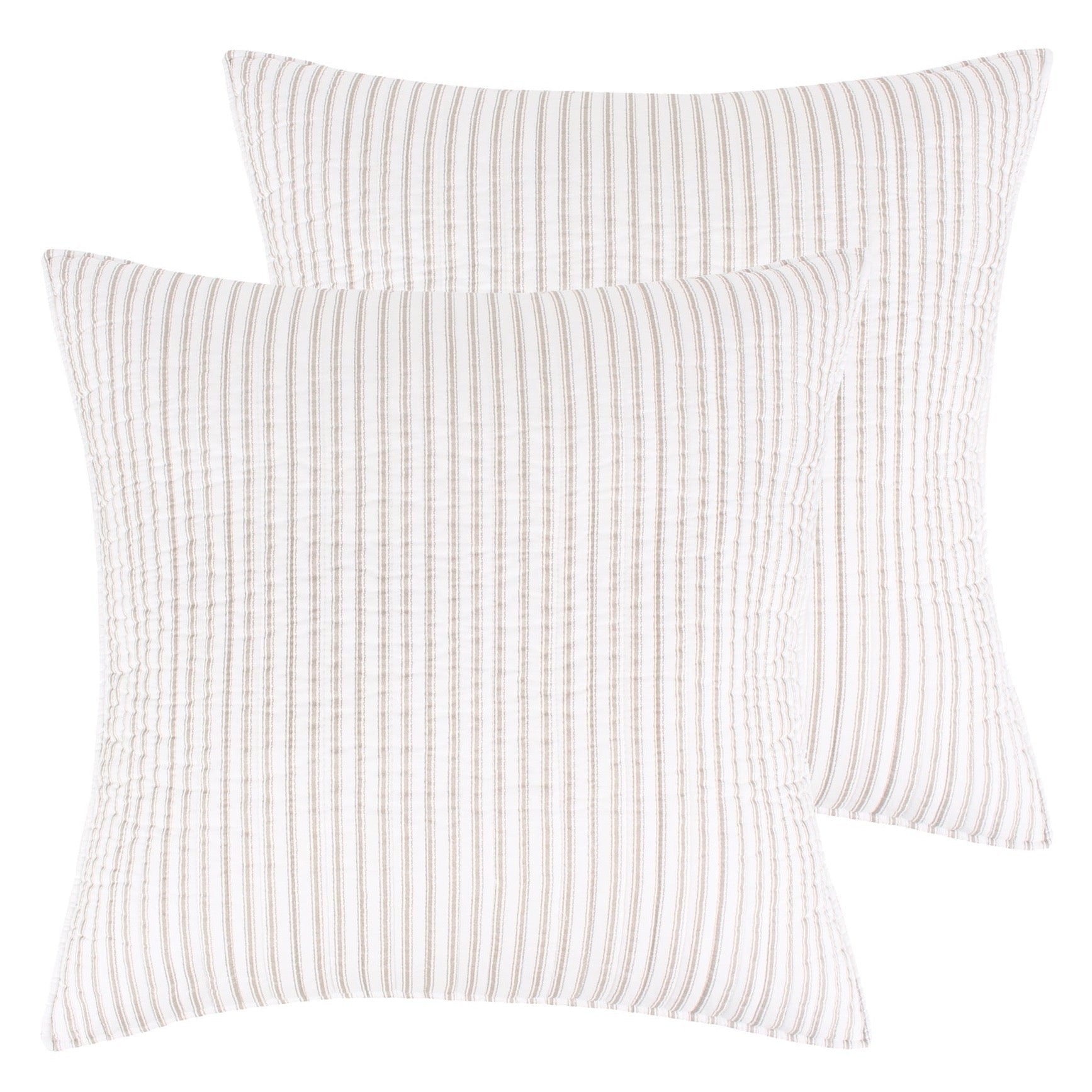 Tobago Stripe Euro Sham Set of 2