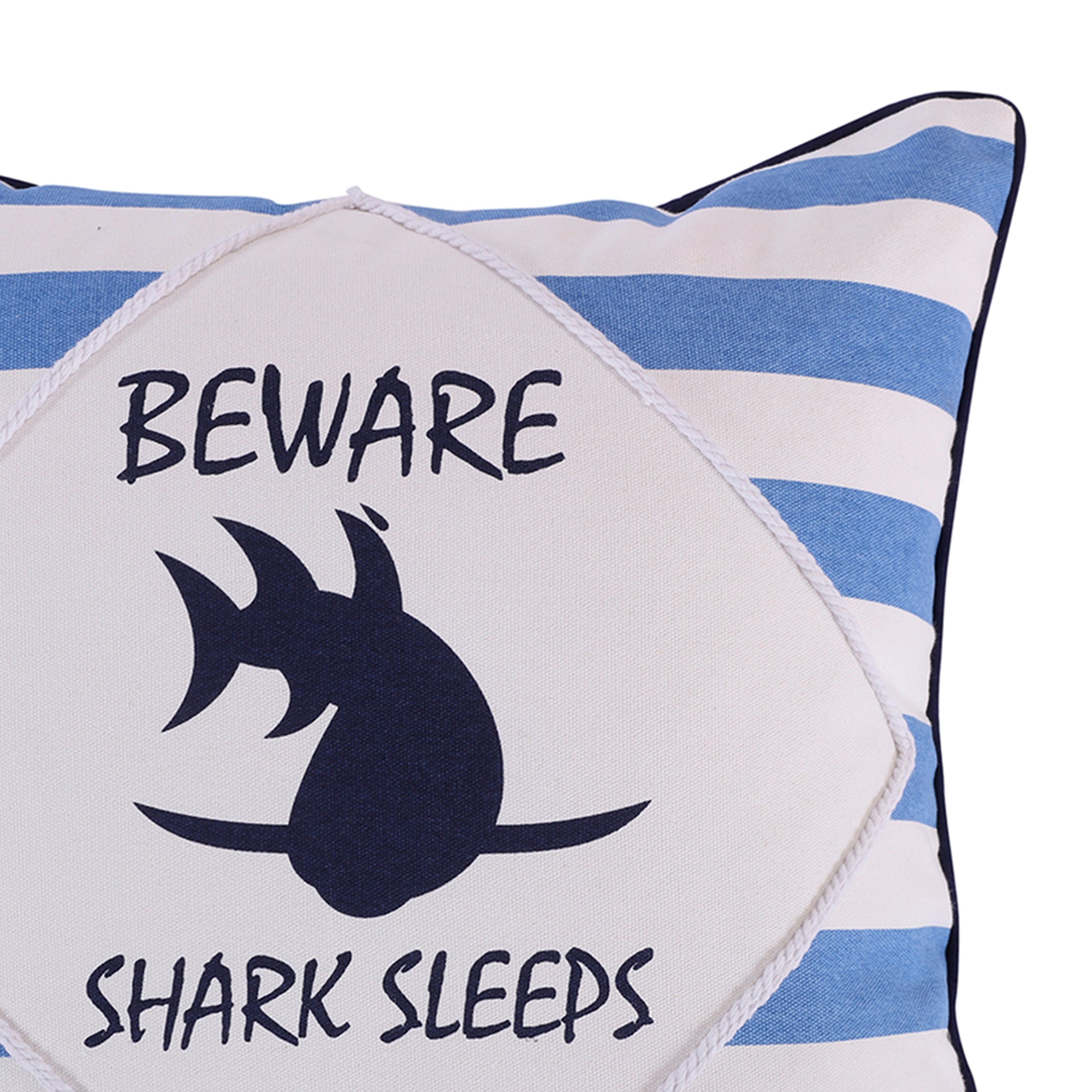Sammy Shark Beware Pillow