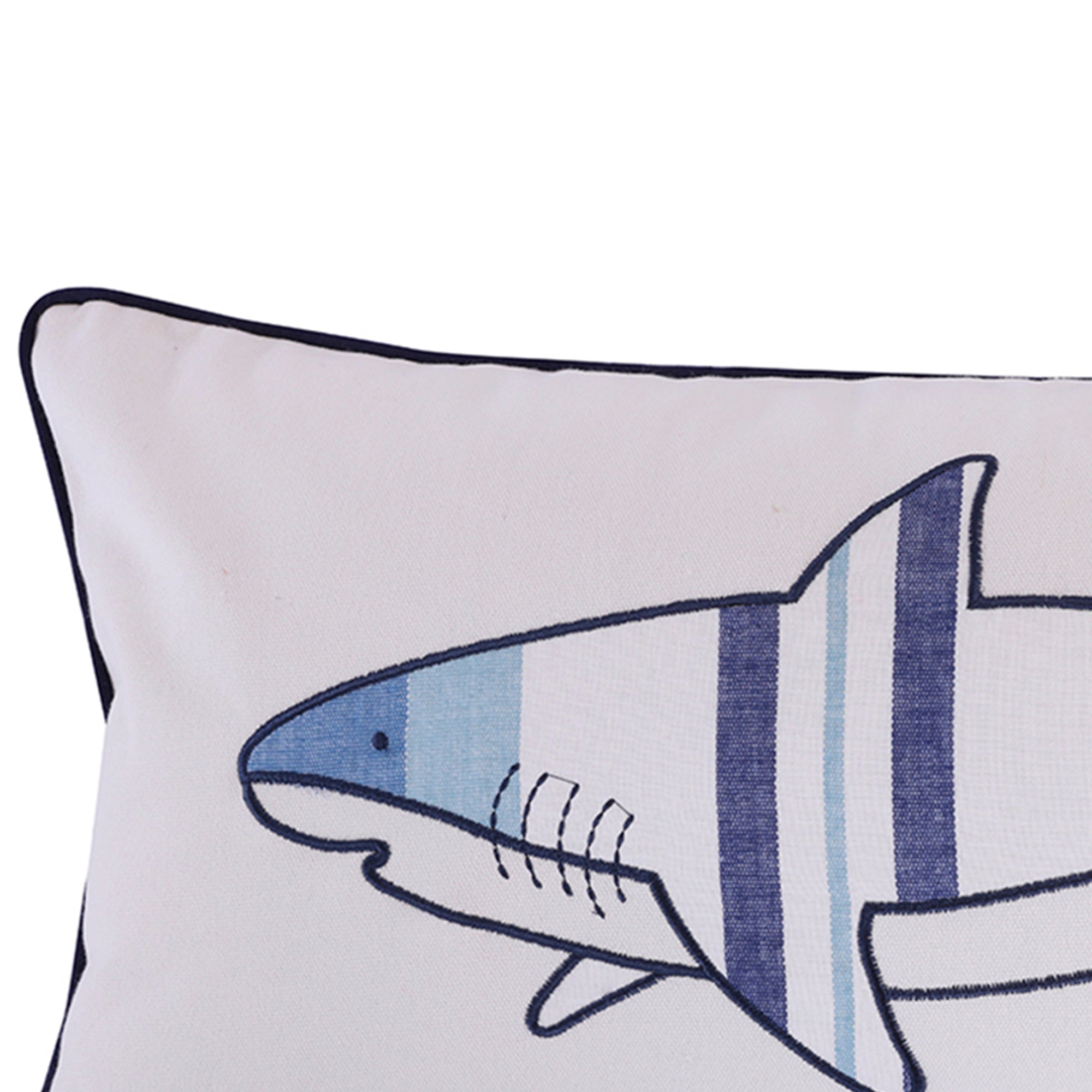 Sammy Shark Printed Pillow