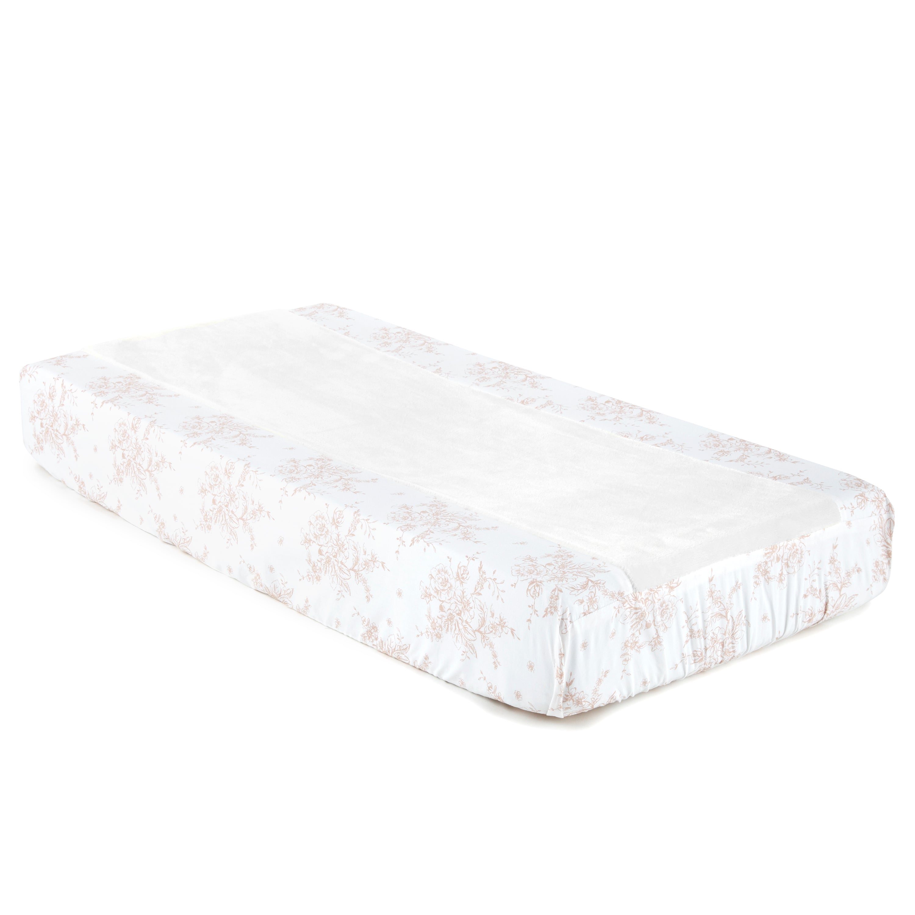 Heritage Blush Floral Change Pad Cover