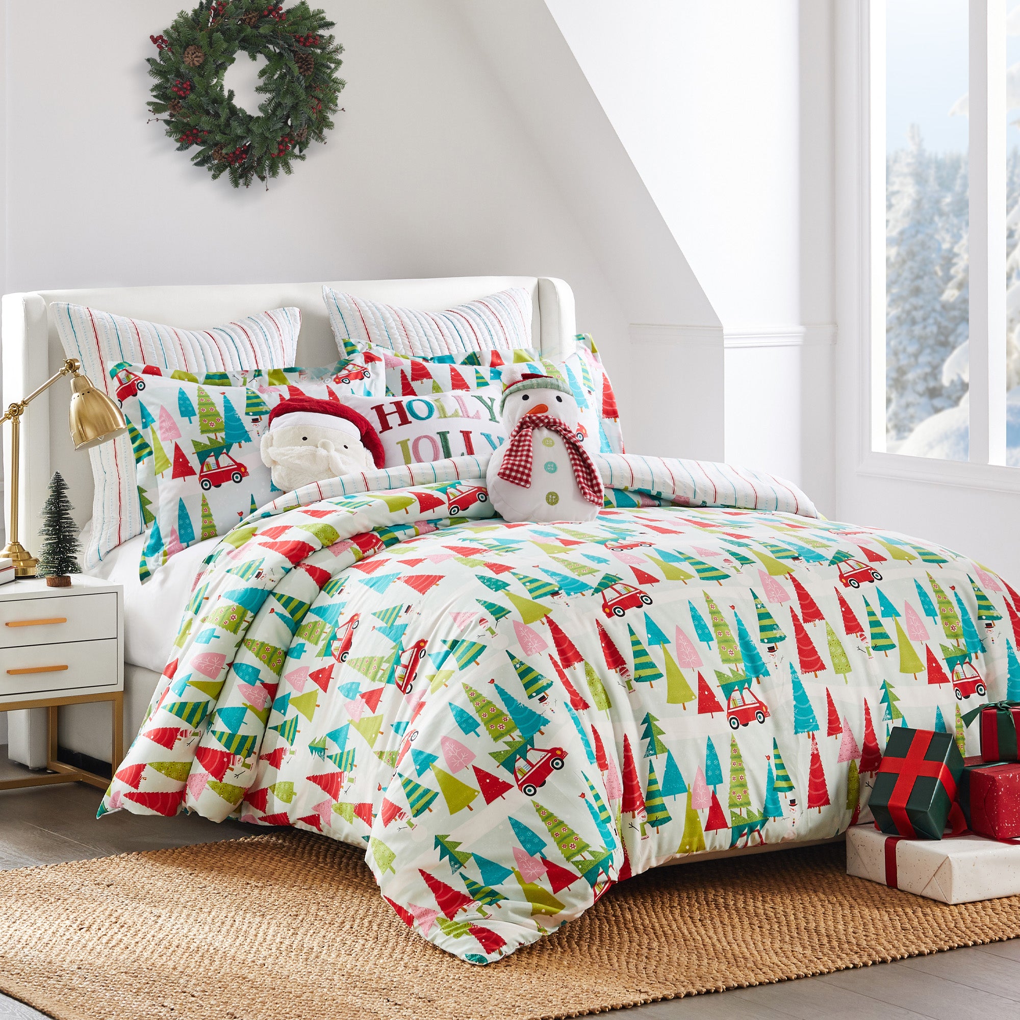 Holly Jolly Duvet Cover Set