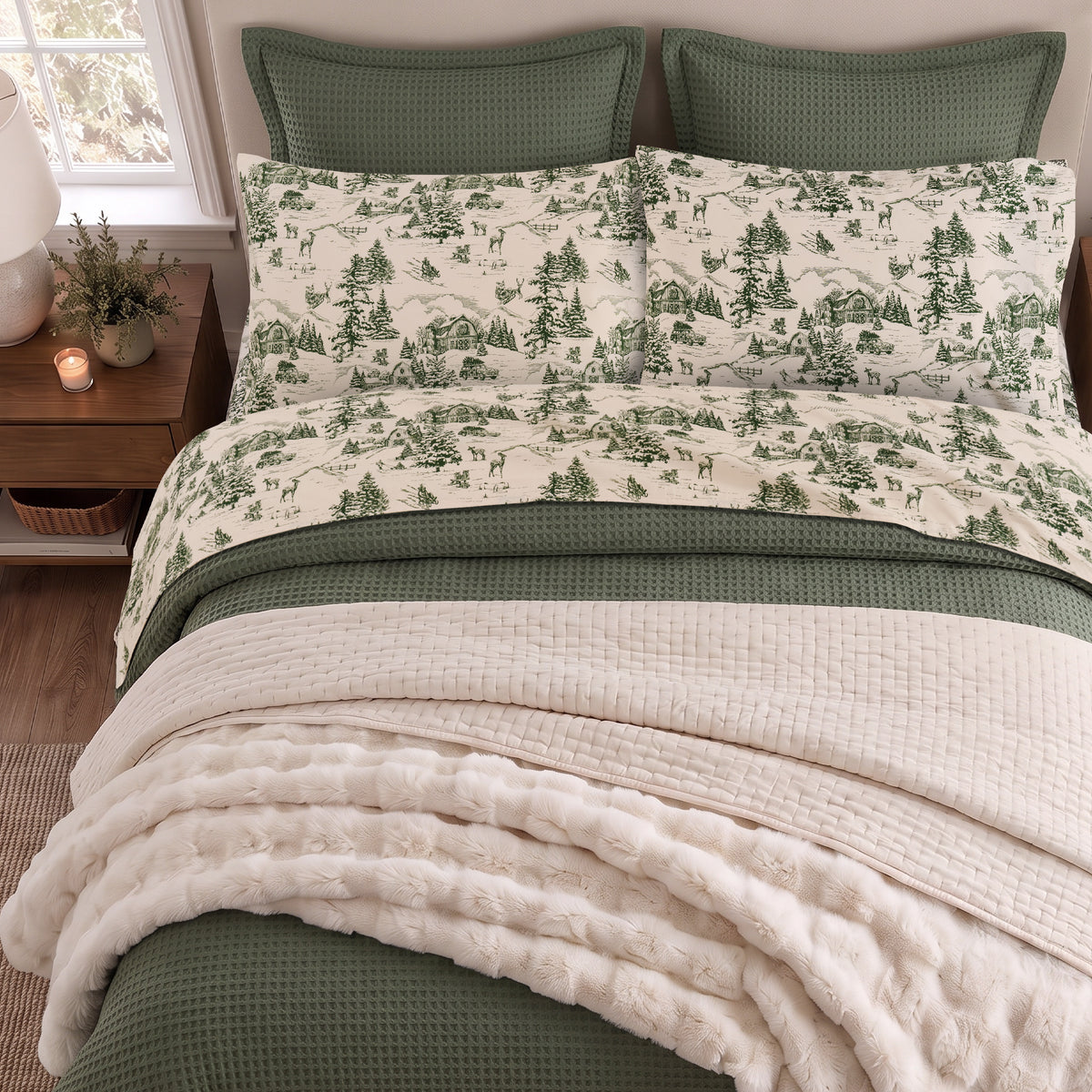 Winter Sleigh Ride Sheet Set