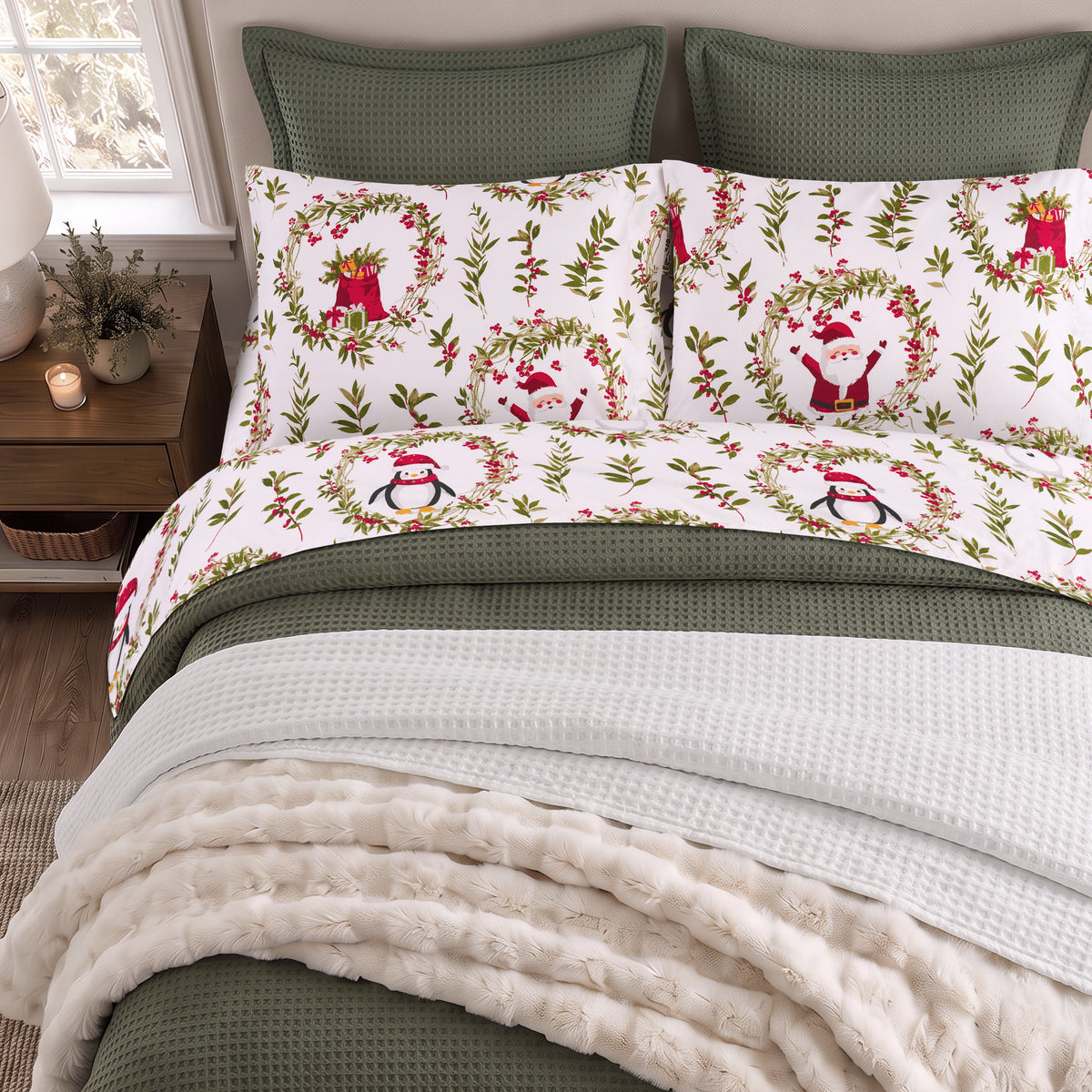Pine & Plaid Sheet Set