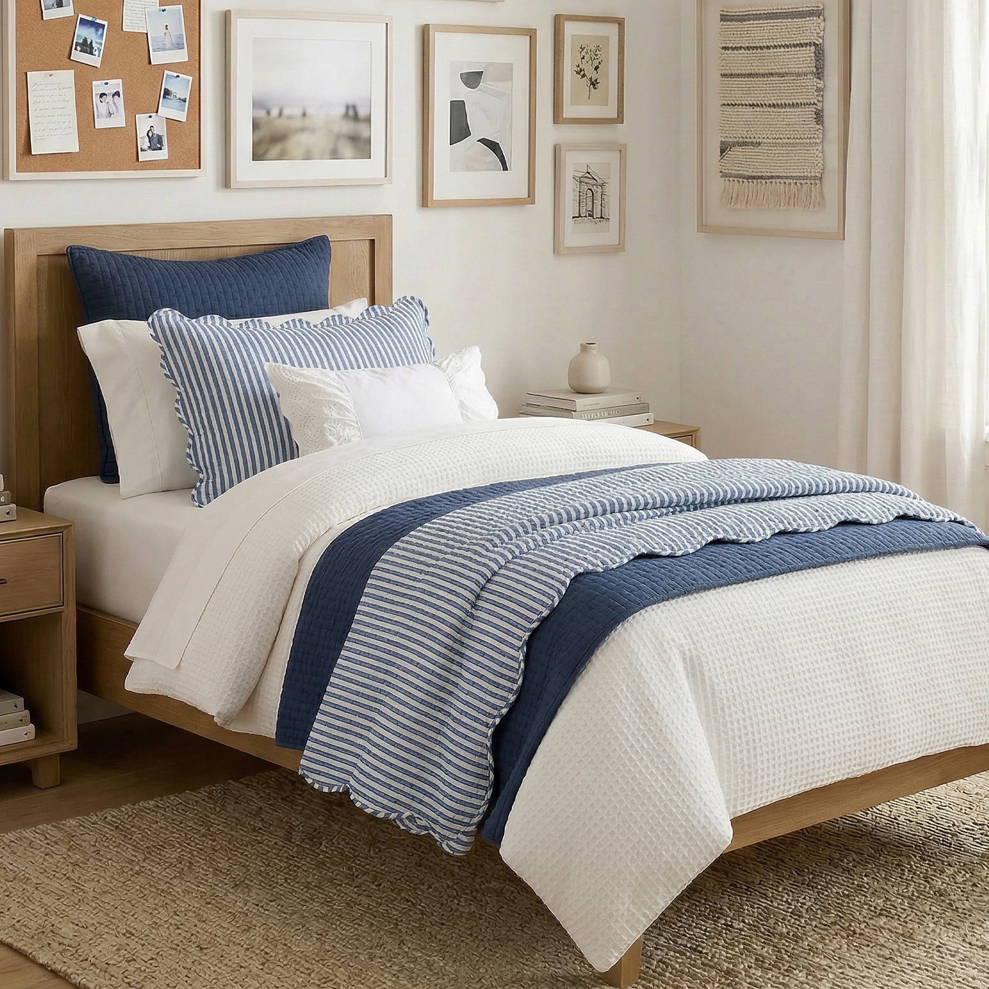 Martha Stripe Quilt Set