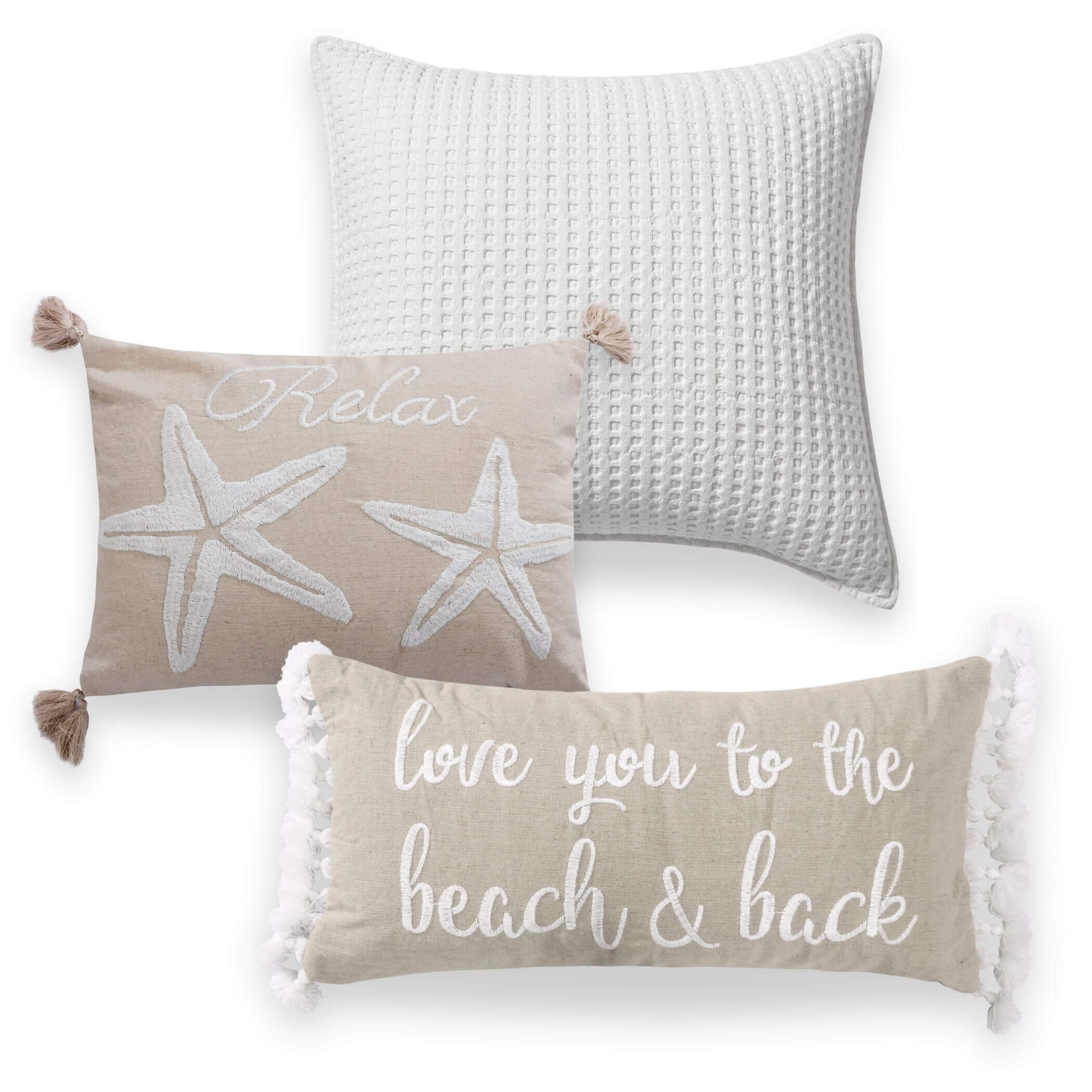 Natural Coastal Pillow Bundle