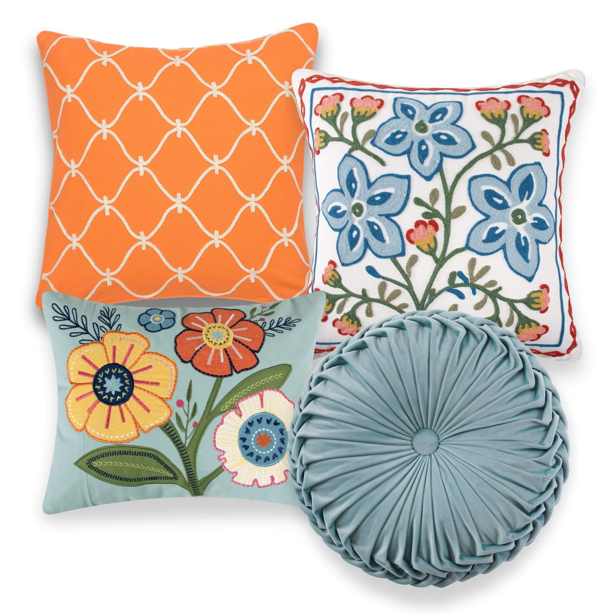 Orange Brights Pillow Bundle