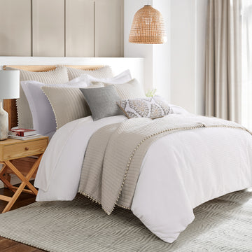 Levtex Home Pom Pom Quilt - Cotton