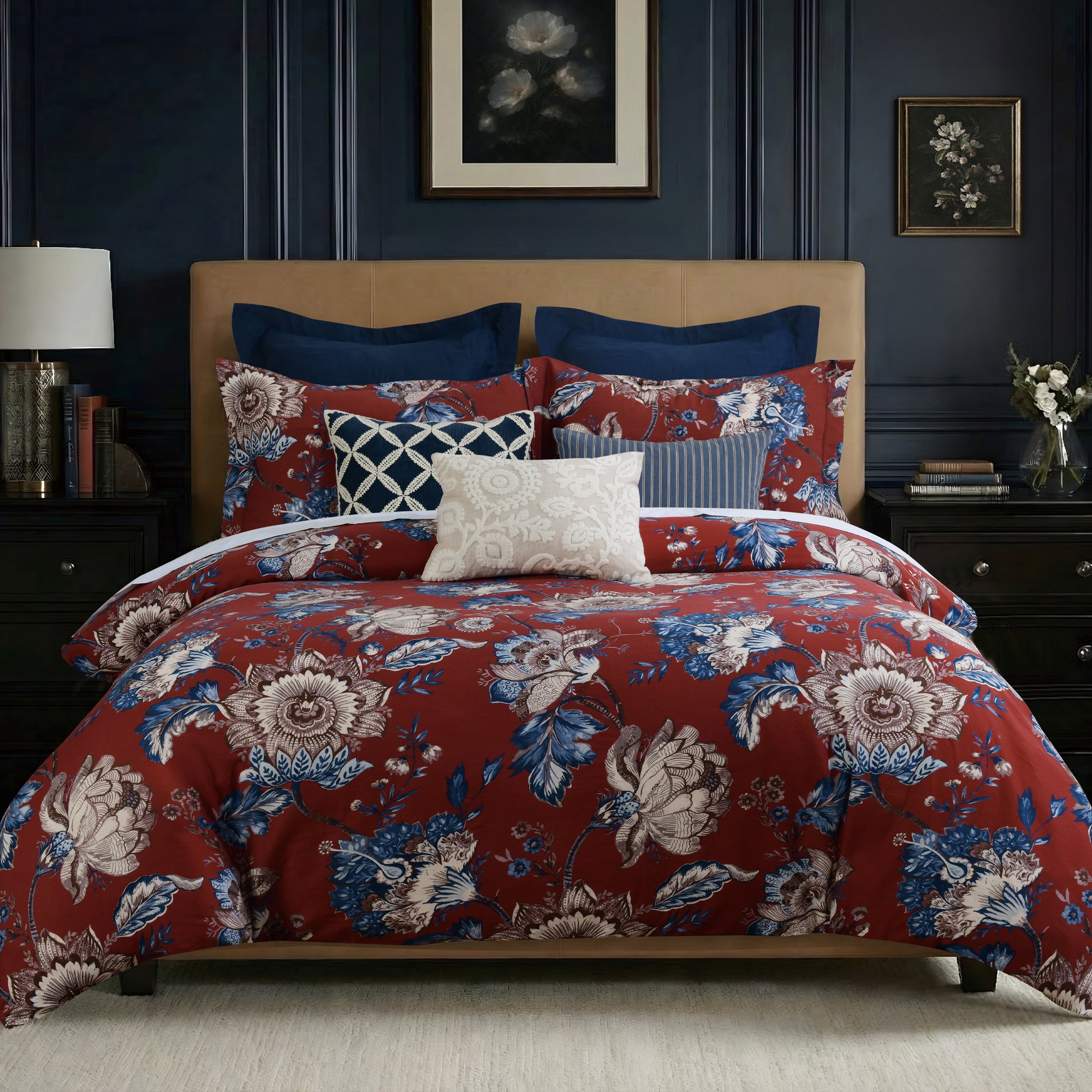 Royce Red Comforter Set