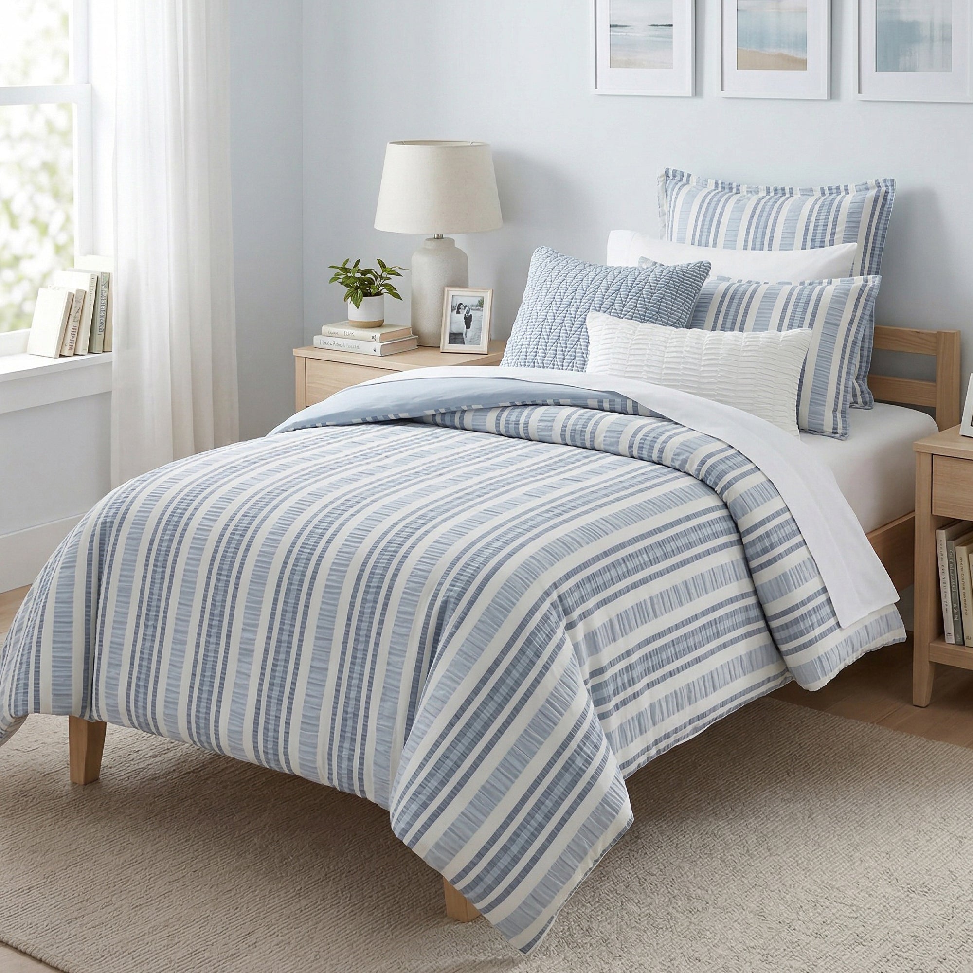 Seaside Stripes Comforter Set