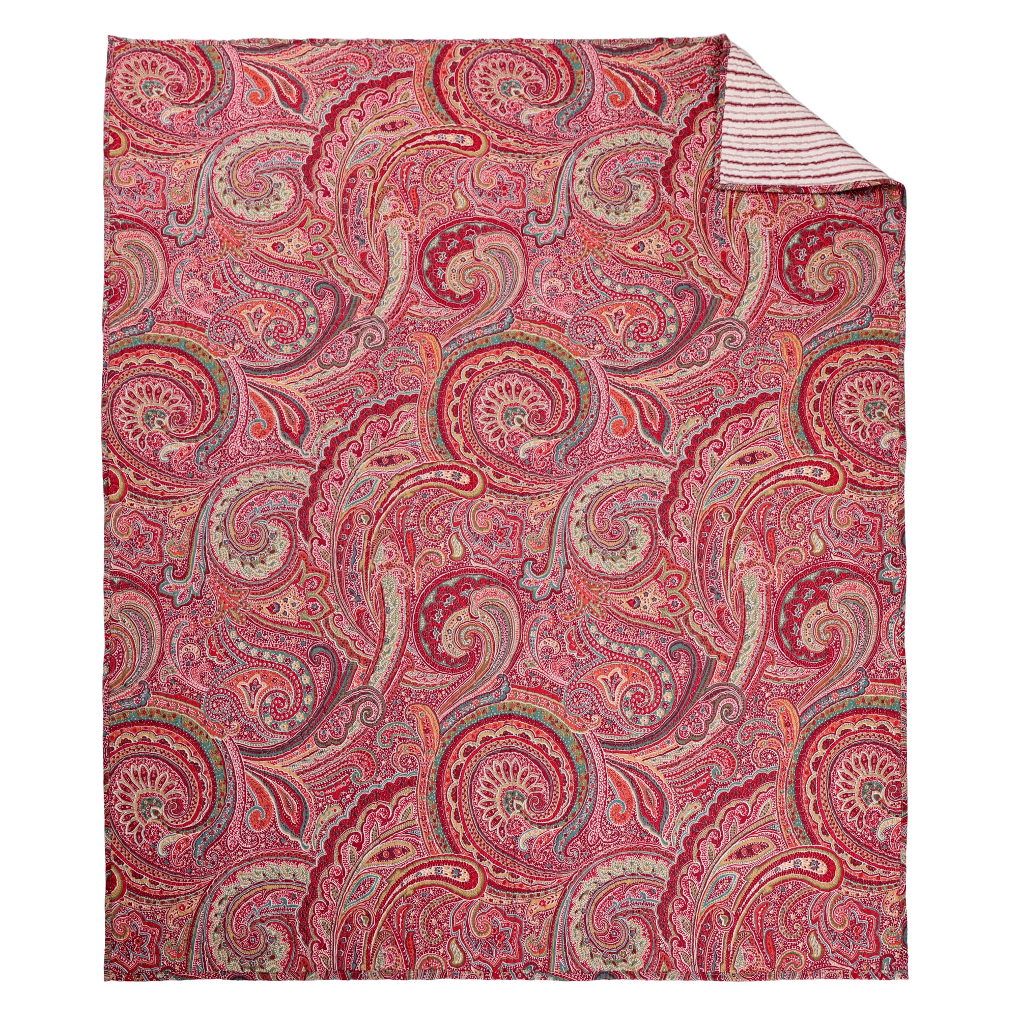 Spruce Quilted Throw