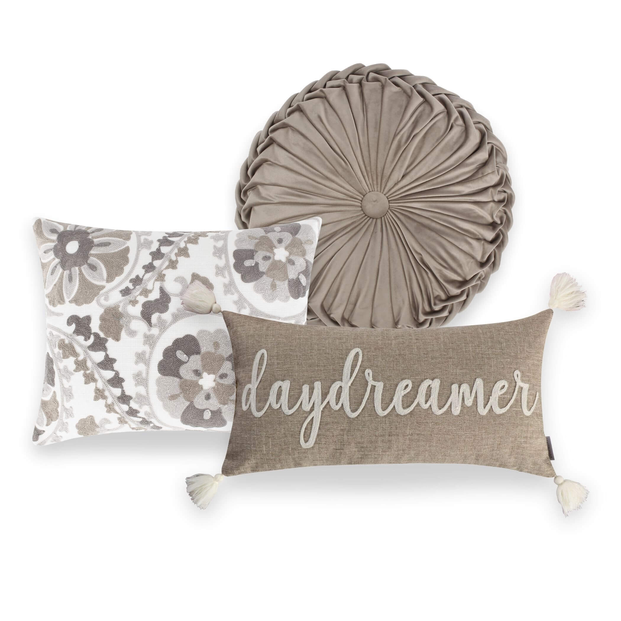 Taupe Pillow Bundle