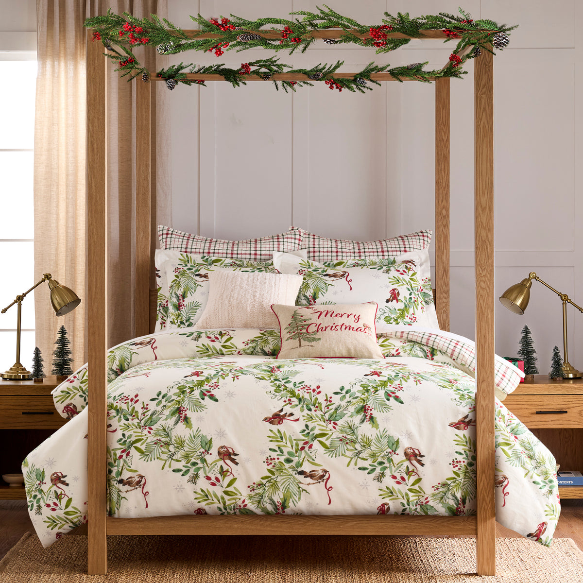 Tinsel Tiding Duvet Cover Set
