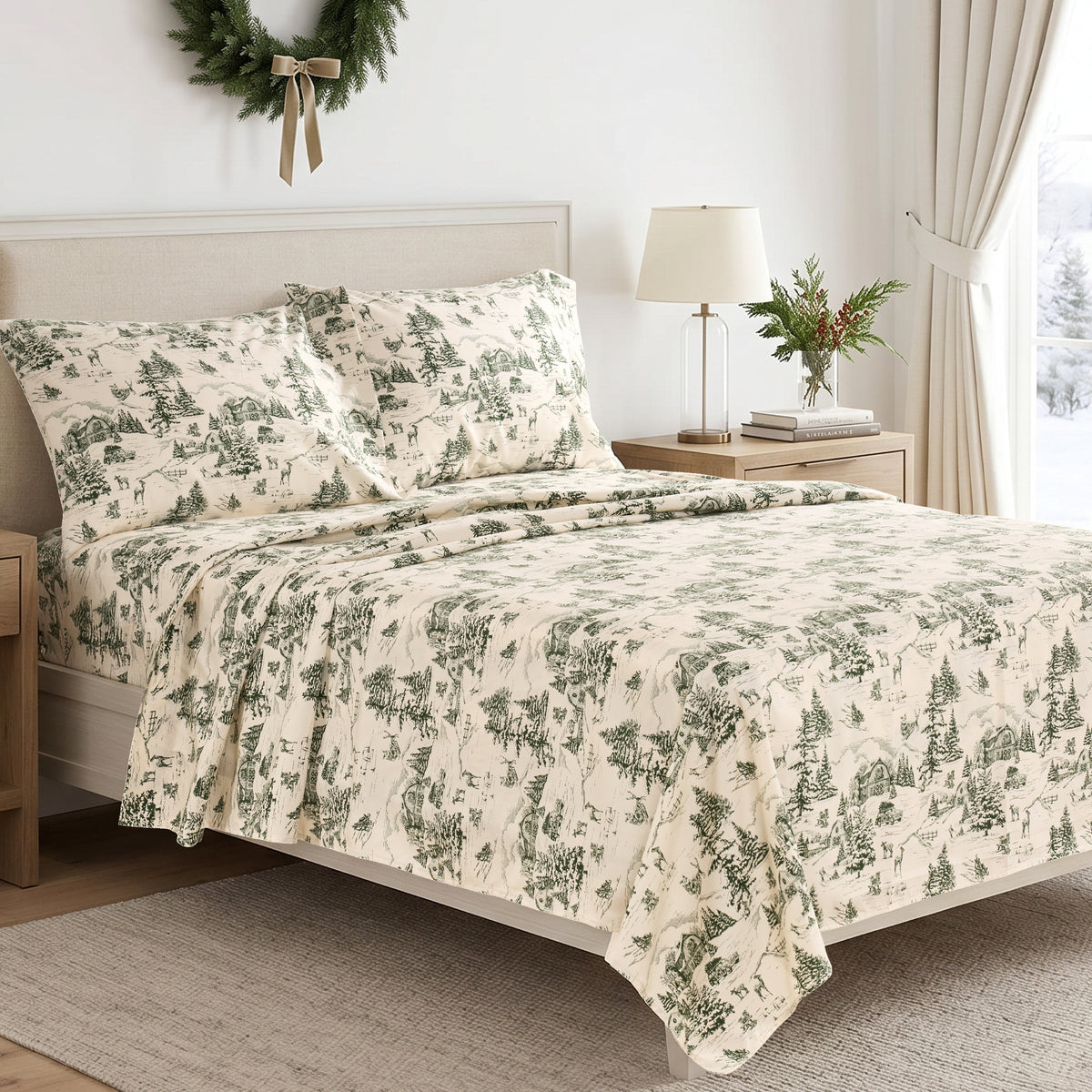 Winter Sleigh Ride Sheet Set