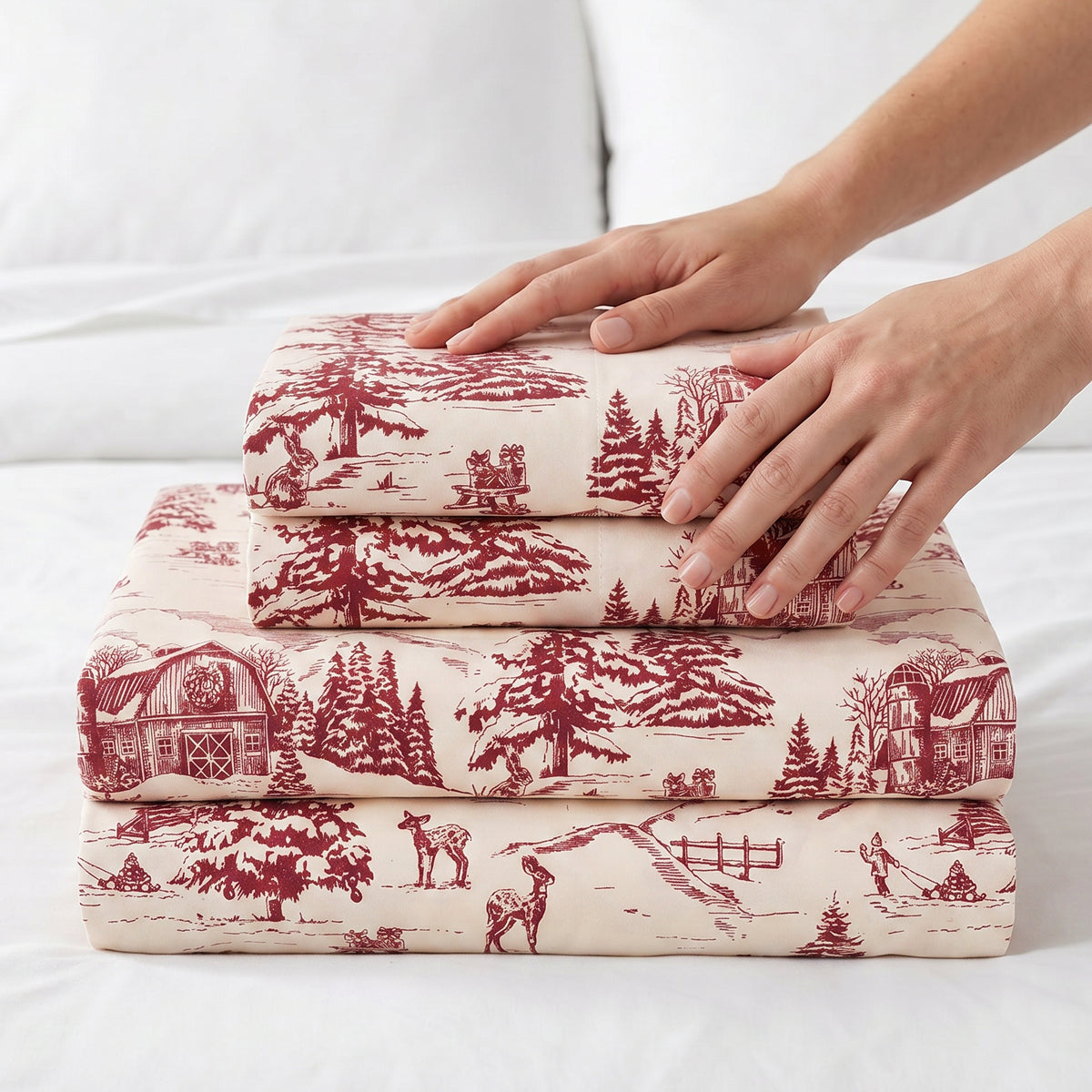 Winter Sleigh Ride Sheet Set