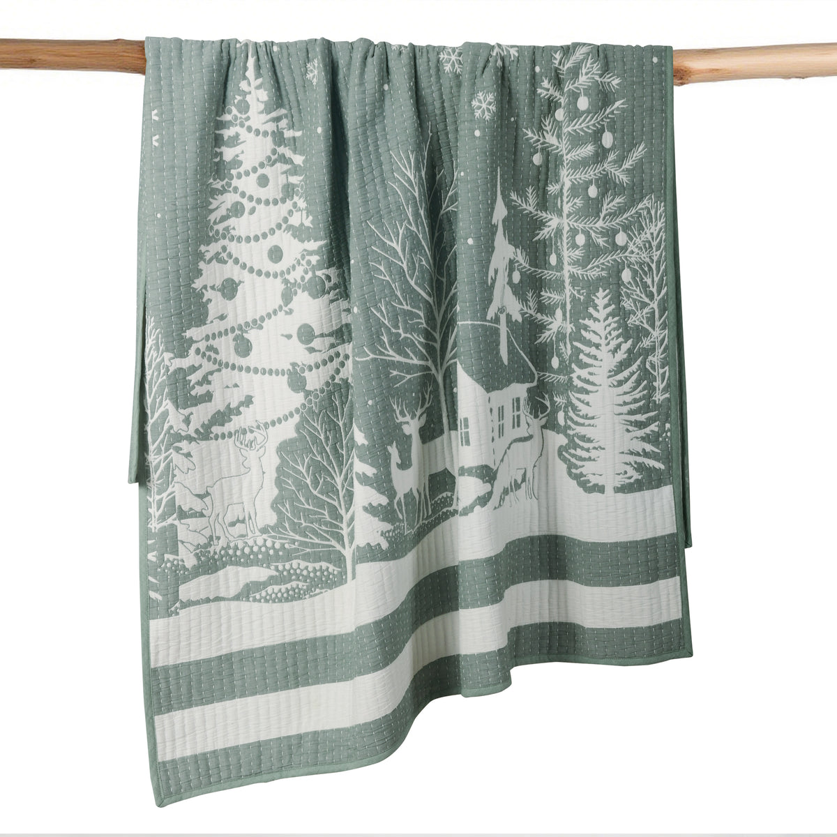 Winterscape Quilted Throw