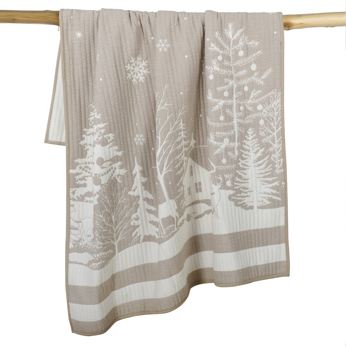 Winterscape Quilted Throw