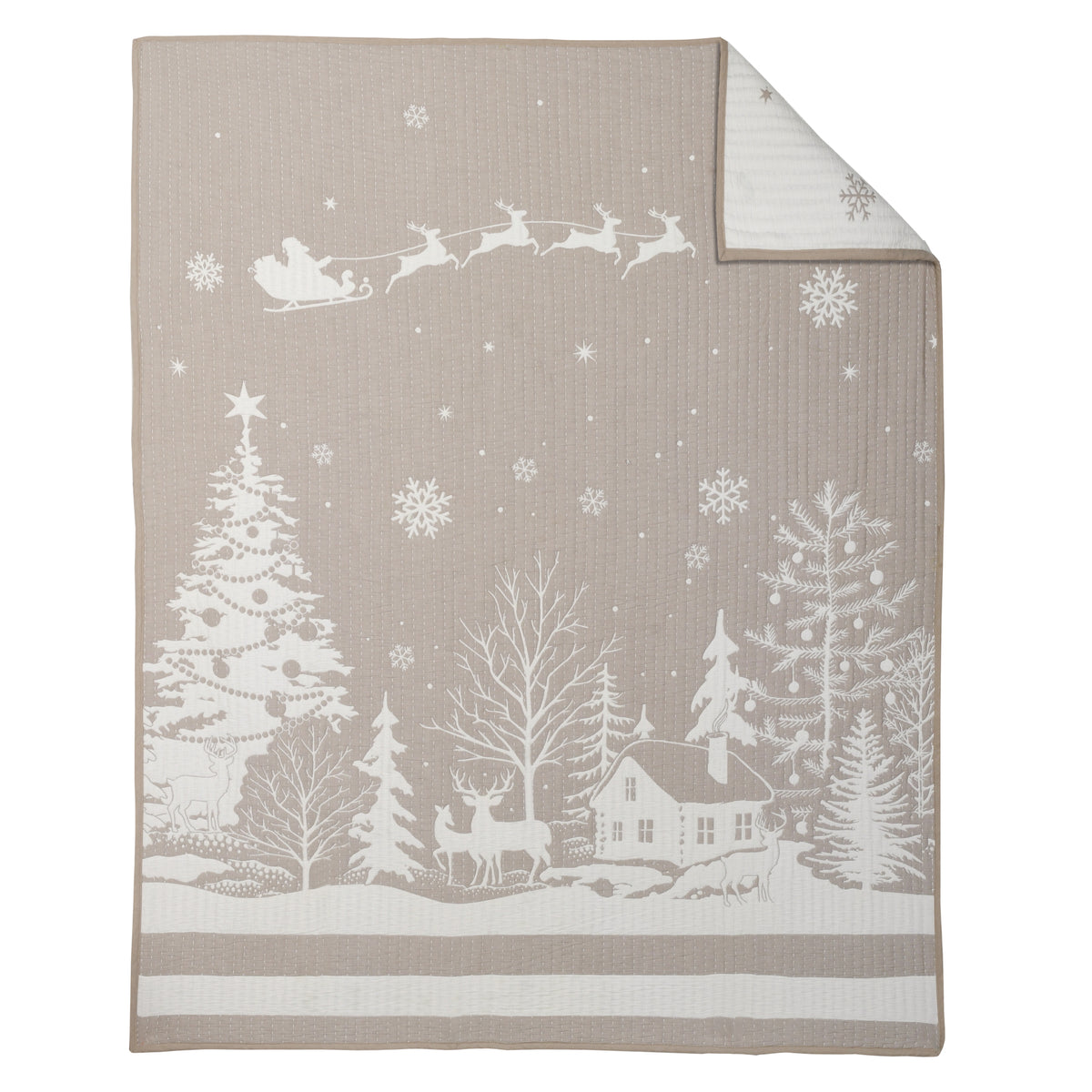 Winterscape Quilted Throw