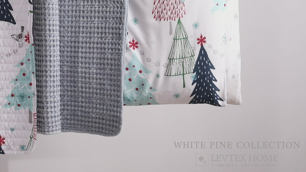 Levtex Home White Pine Duvet Cover Set Duvets