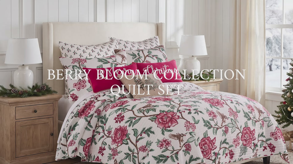 Berry Bloom Quilt Set