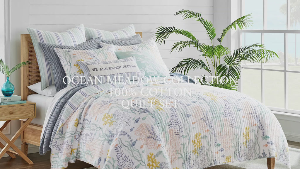 Levtex Home Ocean Meadow Quilt Set Quilts
