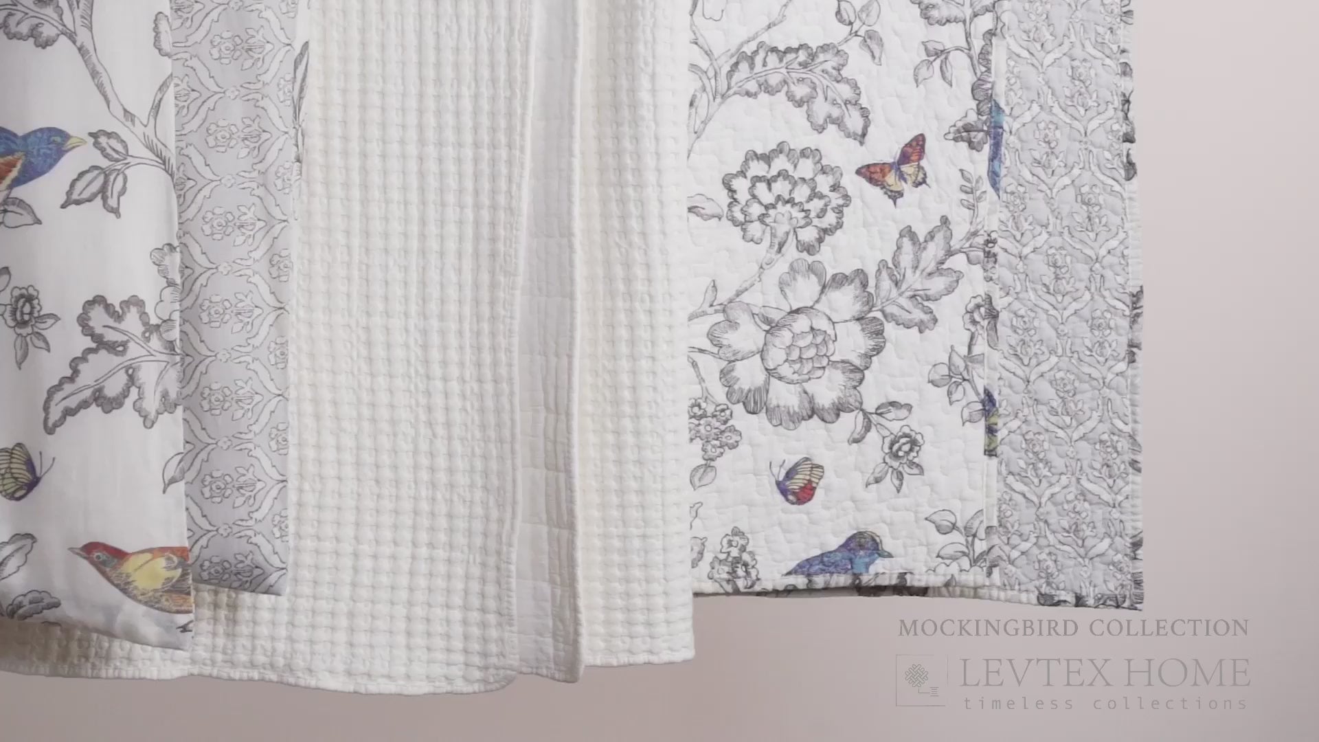 Levtex Home Mockingbird Quilt Set - Cotton