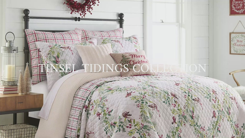 Tinsel Tiding Duvet Cover Set