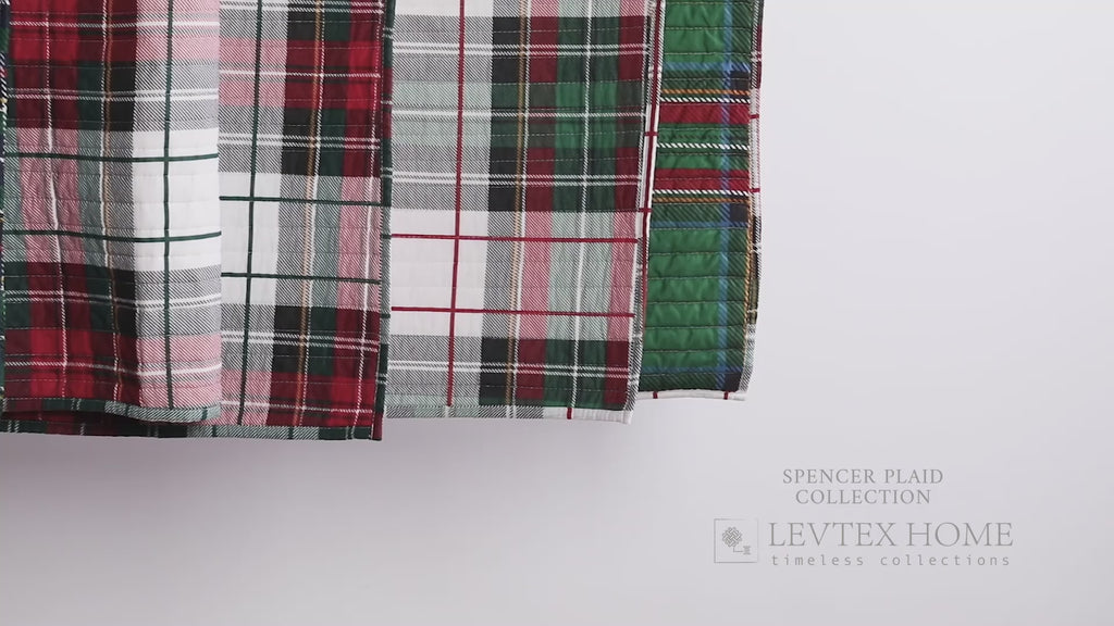 Levtex Home Spencer Plaid Flannel Comforter Set Comforters