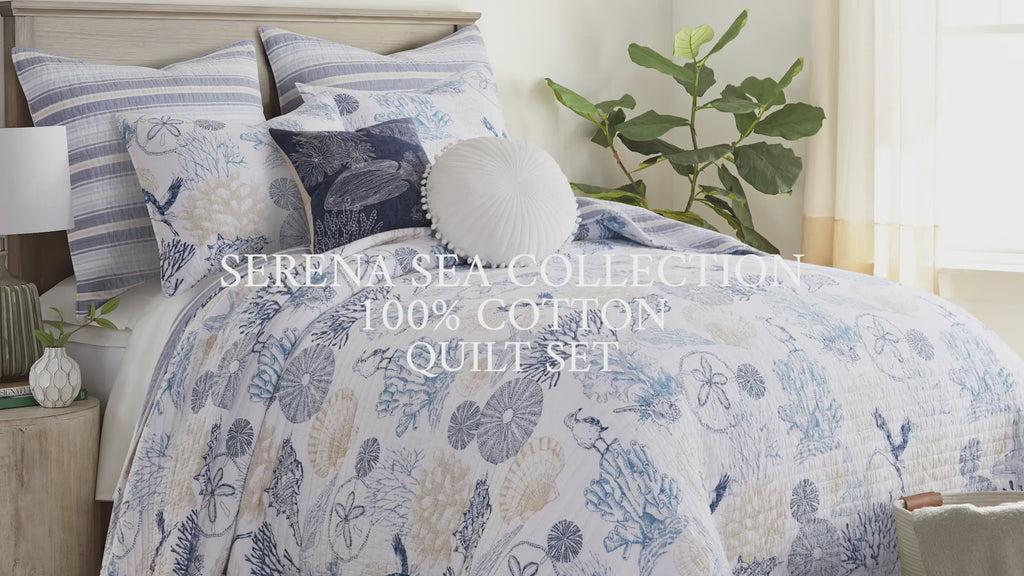 Levtex Home Serena Sea Quilt Set Quilts