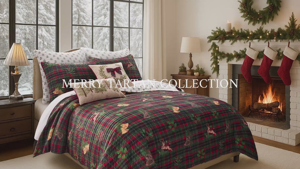 Merry Tartan Comforter Set