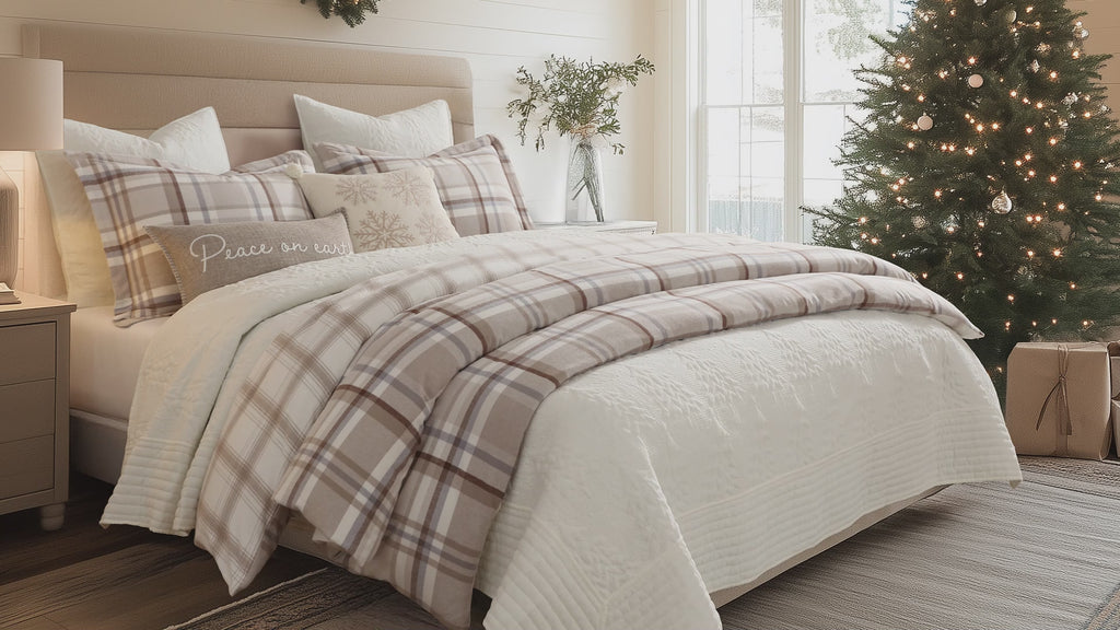 Spencer Plaid Flannel Duvet Cover Set