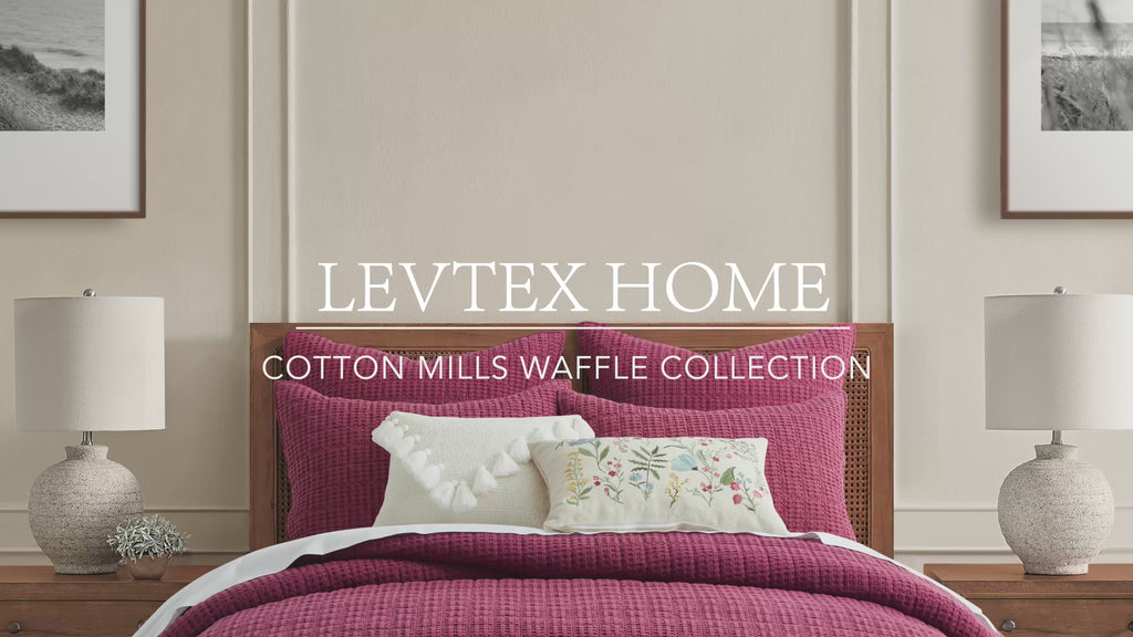 Mills Waffle Quilt Set