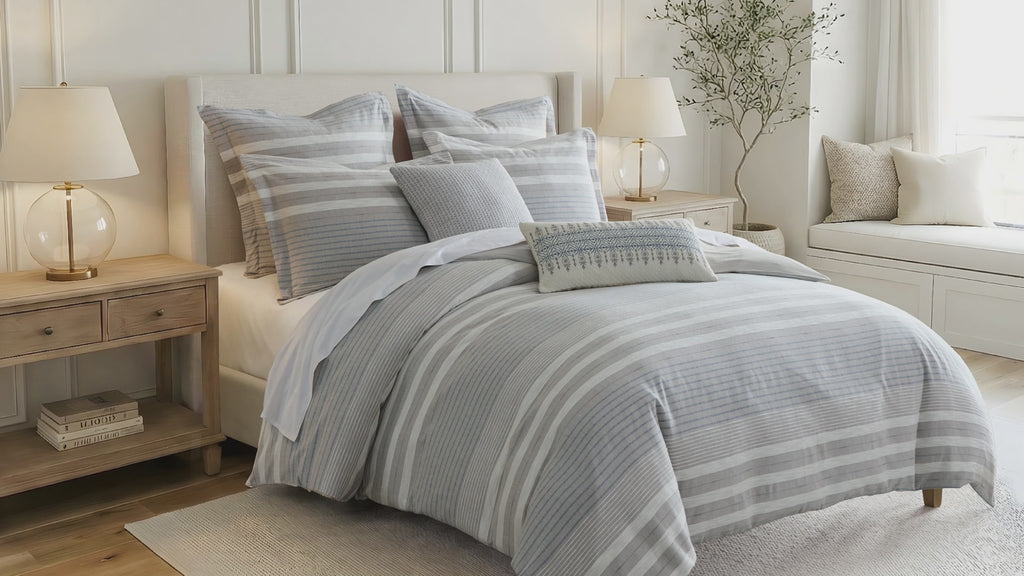 Hawthorne Stripe Comforter Set