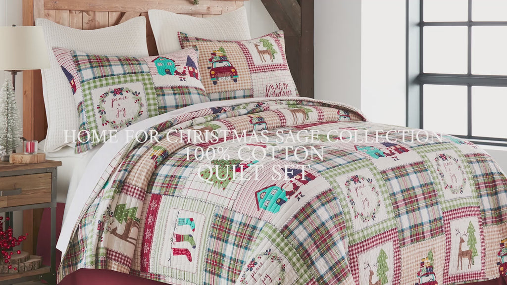 Levtex Home Home for Christmas Quilt Set Quilts